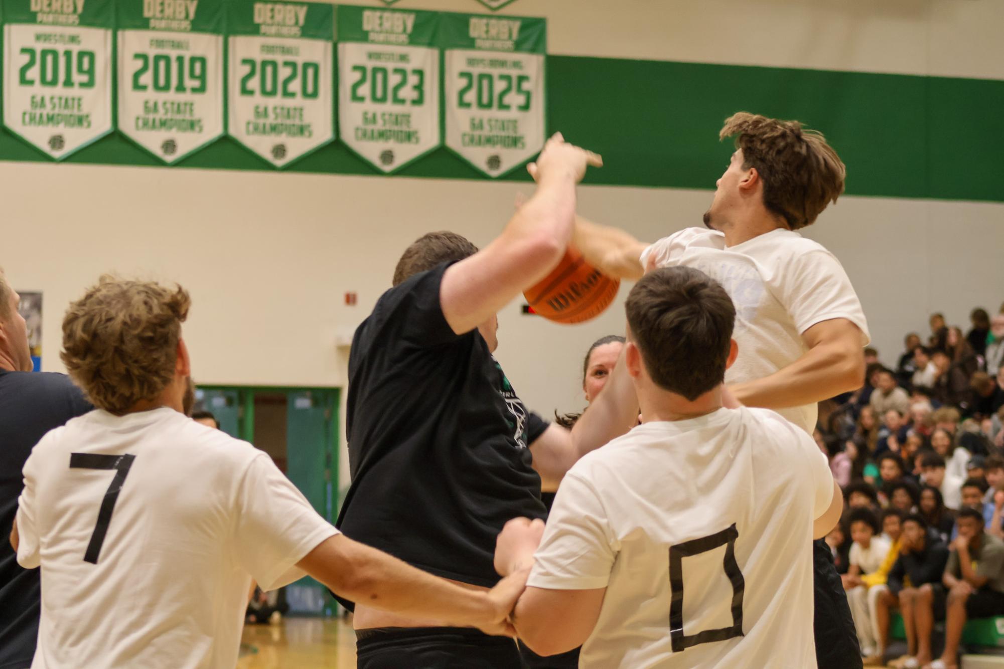 Senior vs. Staff (Photos by Delainey Stephenson)