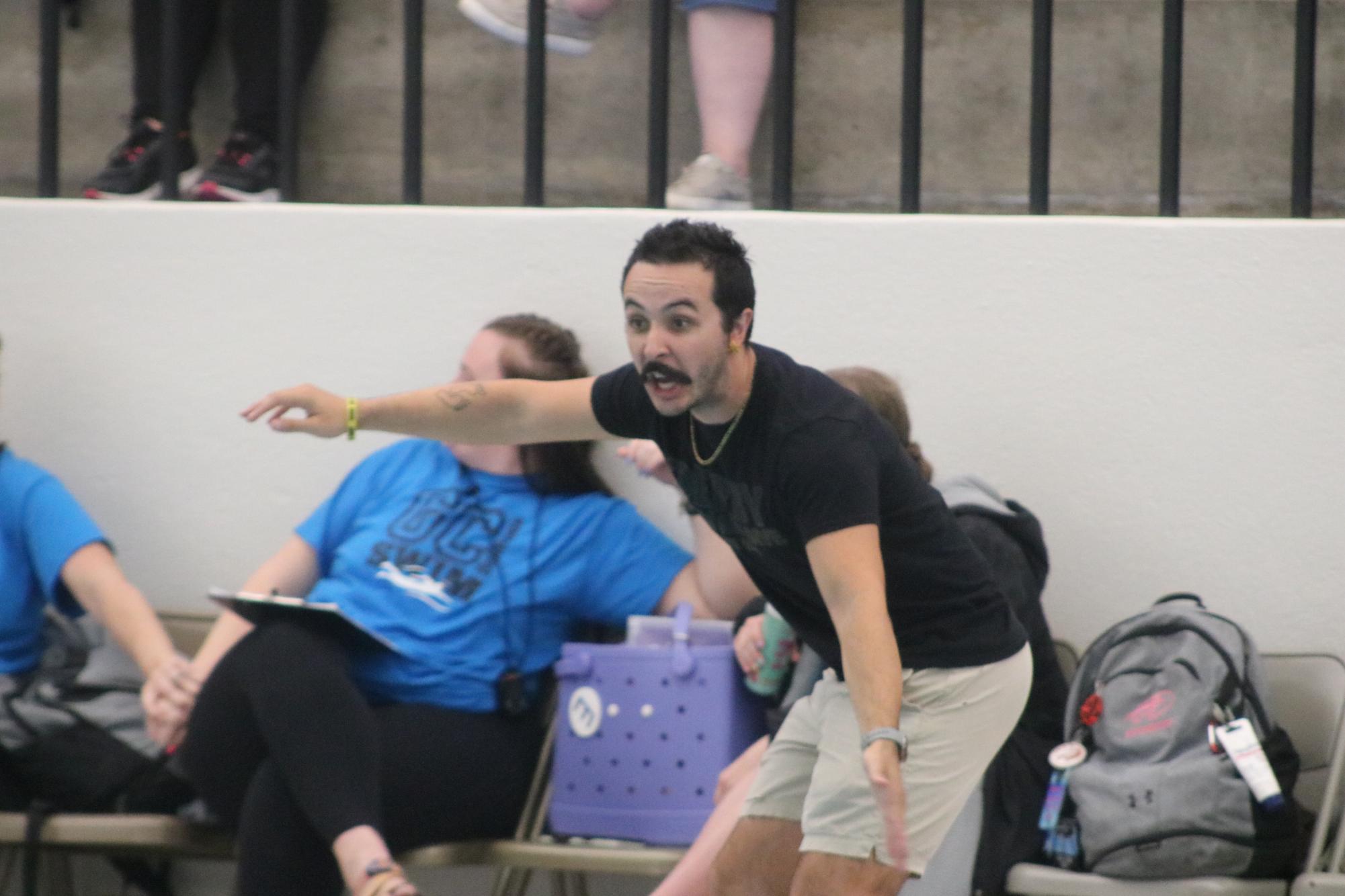 Girls swim at Salina (Photos by Sophia Rogers)