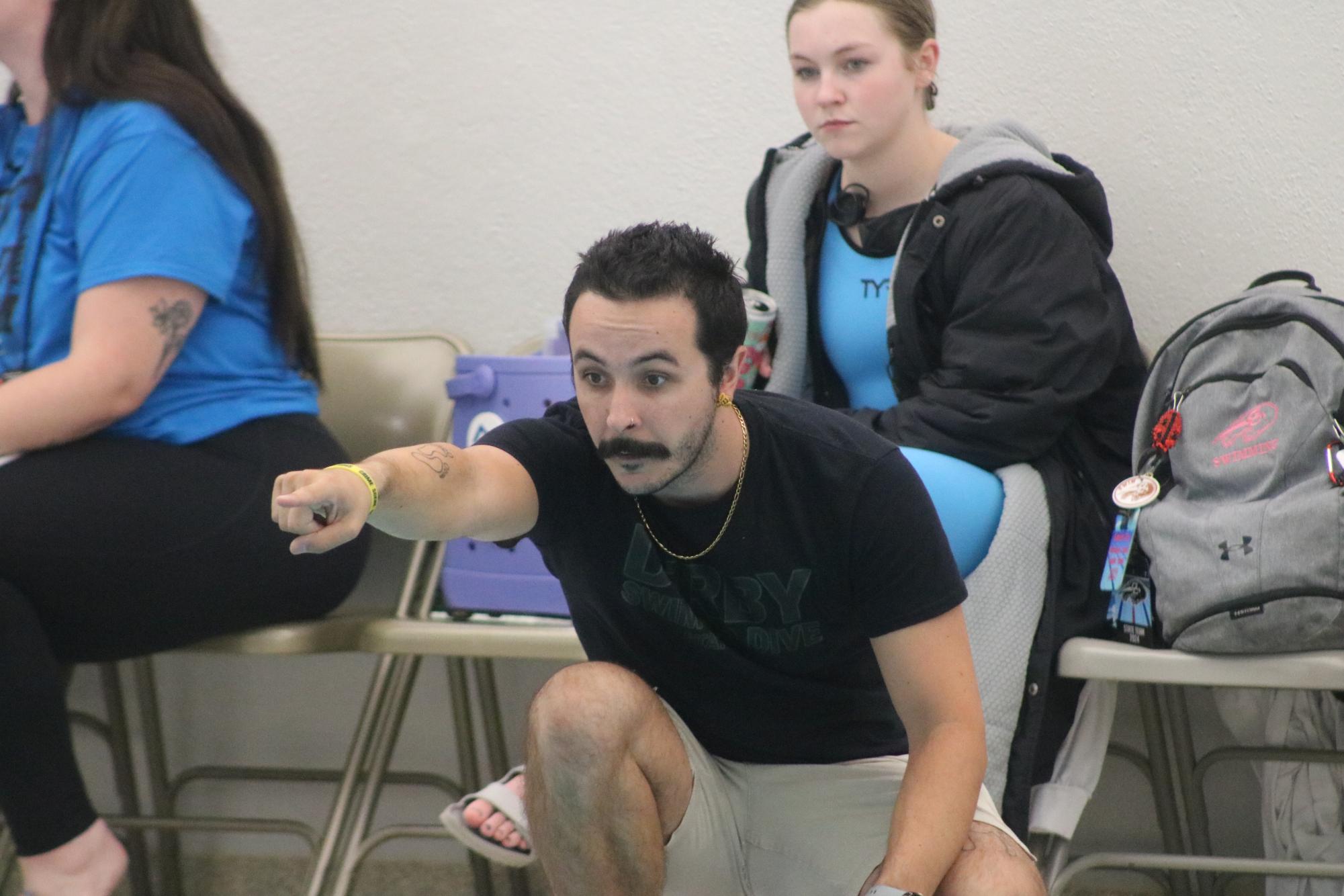 Girls swim at Salina (Photos by Sophia Rogers)