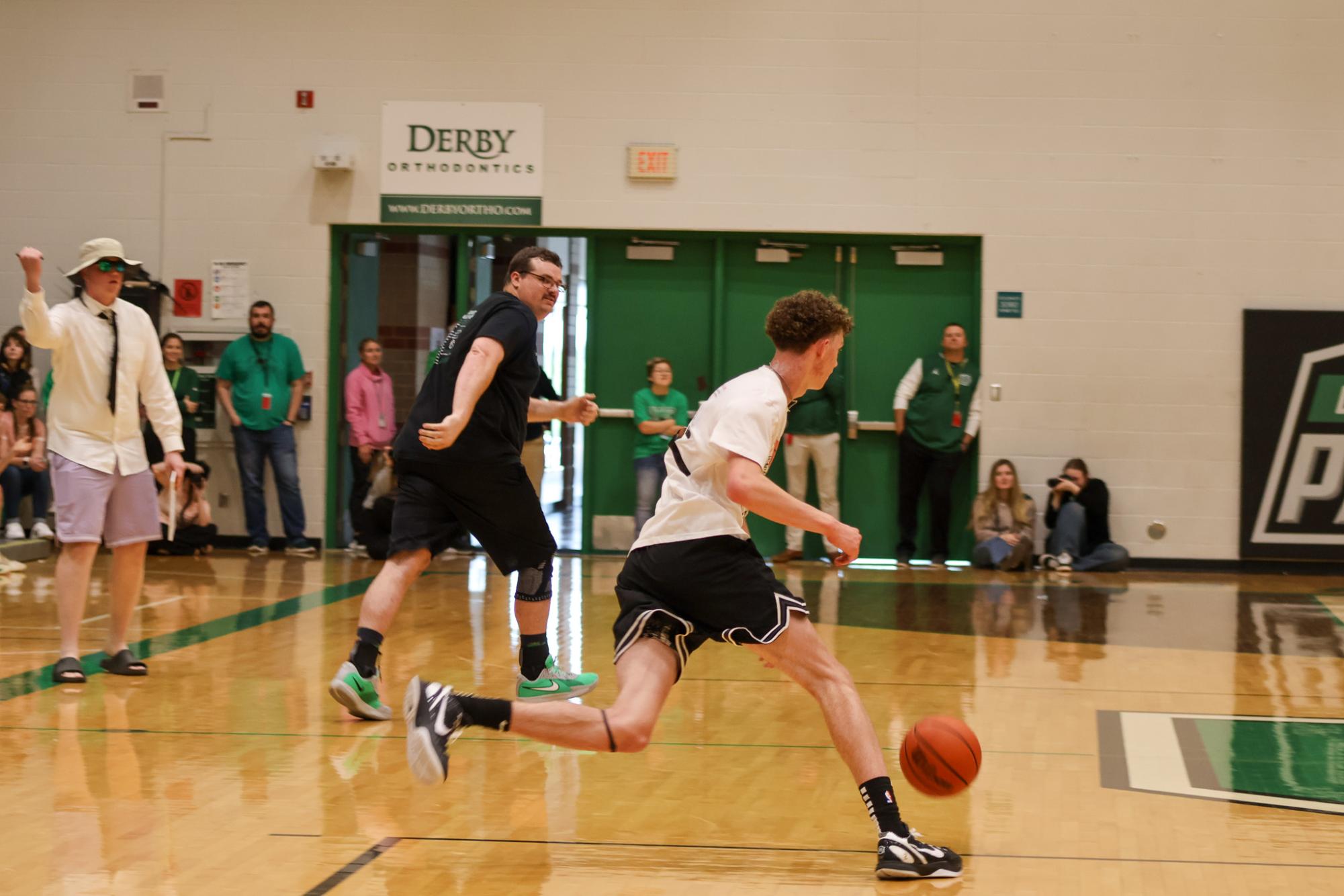 Senior vs. Staff (Photos by Delainey Stephenson)