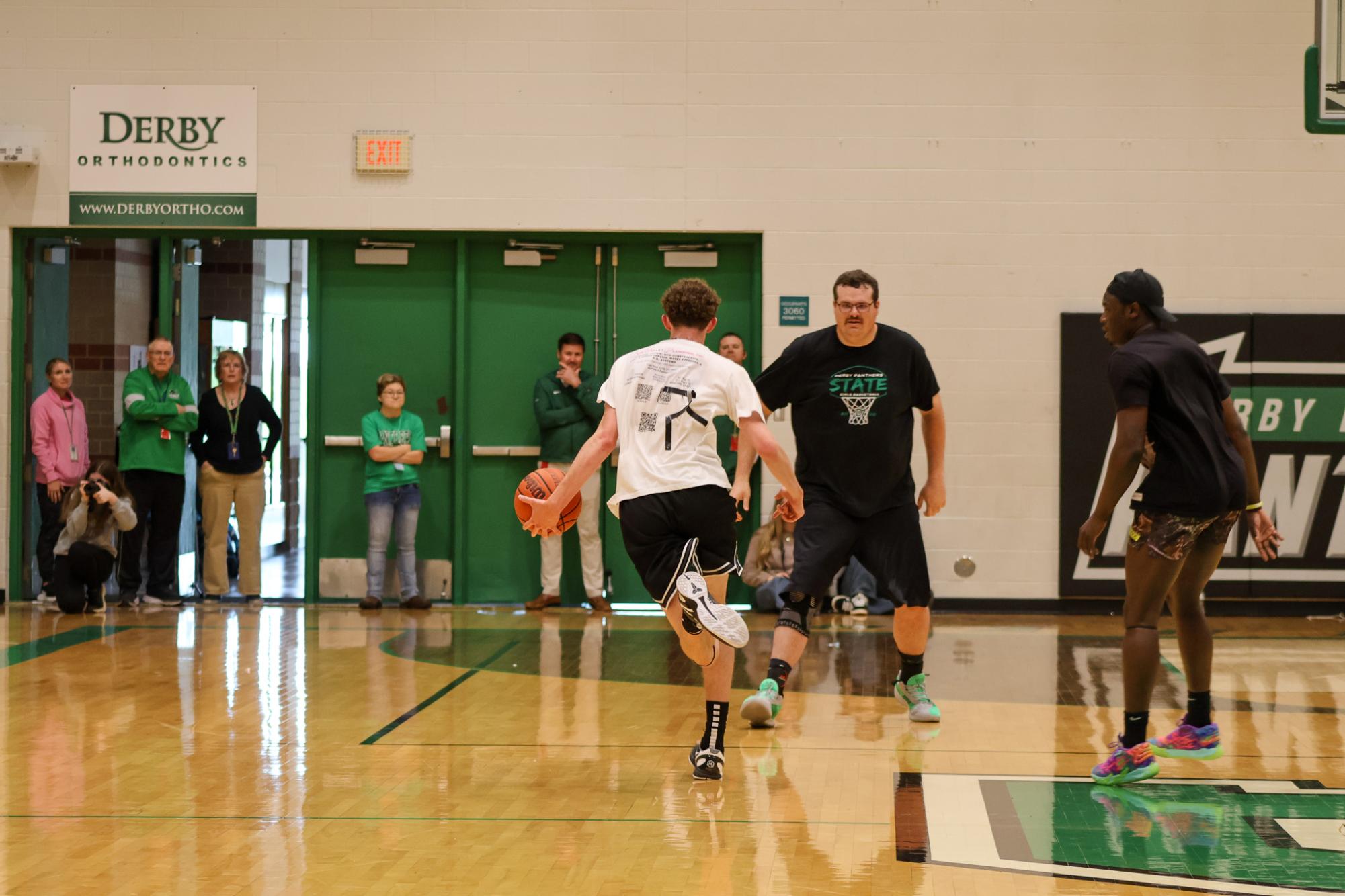 Senior vs. Staff (Photos by Delainey Stephenson)