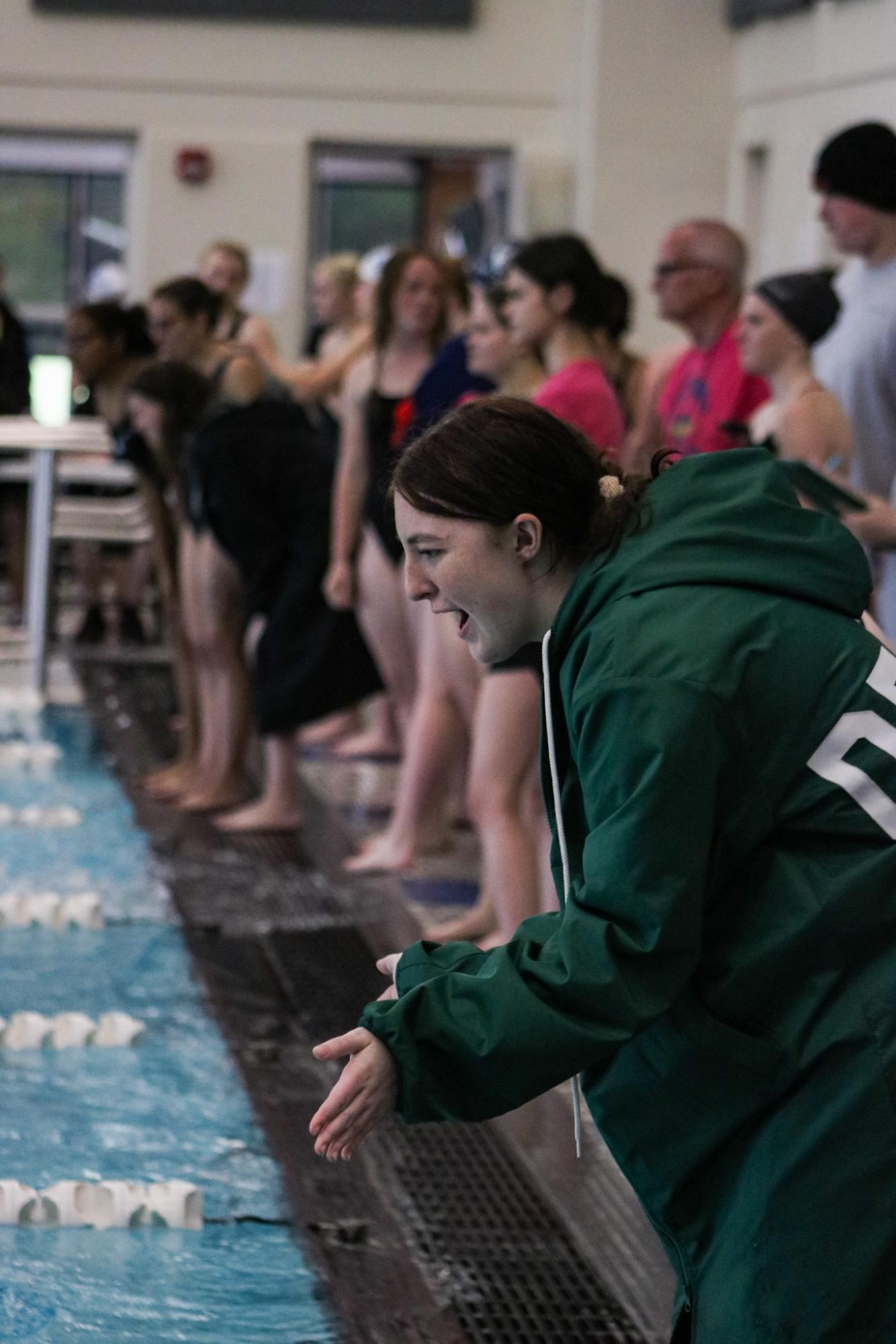 Girls Swim at Campus (Photos by Kaelyn Kissack)