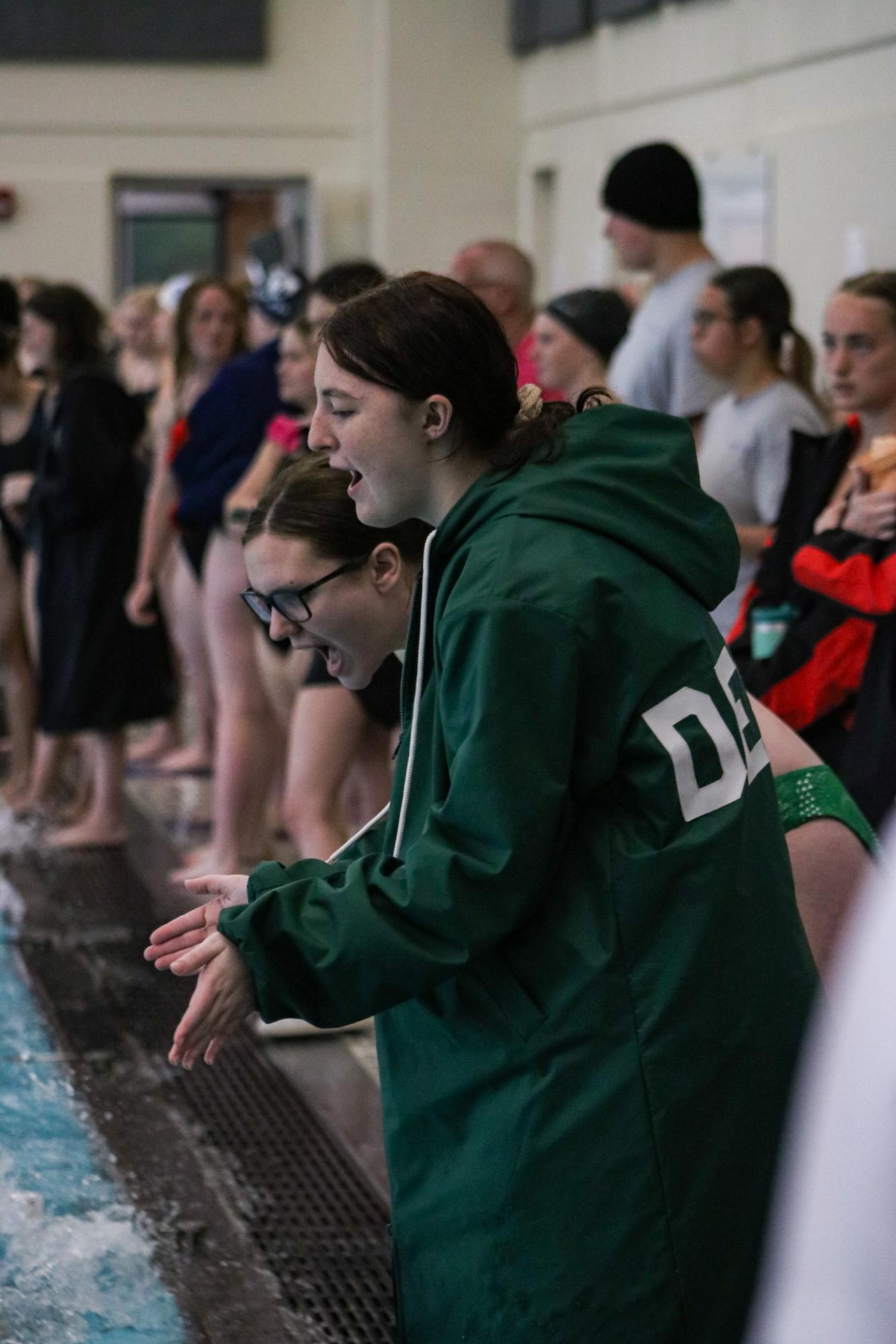 Girls Swim at Campus (Photos by Kaelyn Kissack)