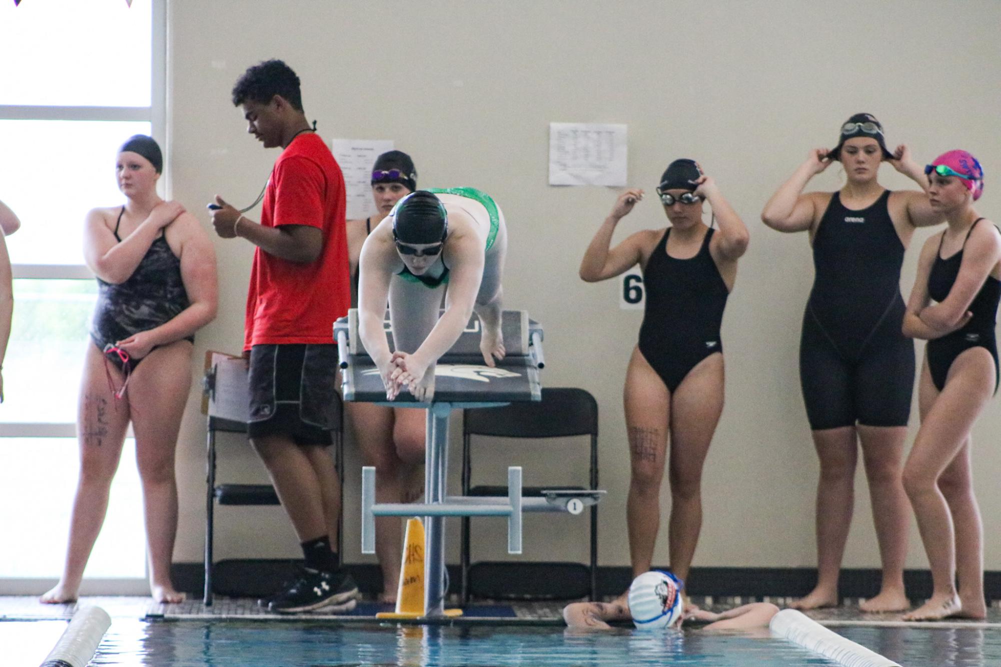 Girls Swim at Campus (Photos by Kaelyn Kissack)