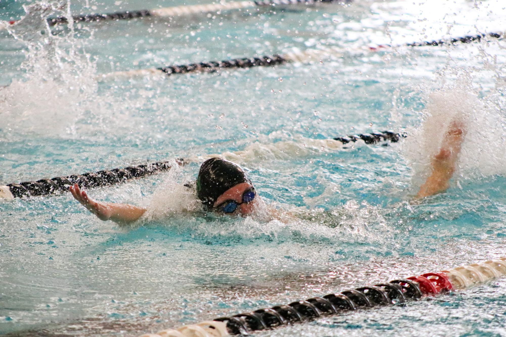 Girls Swim at Campus (Photos by Kaelyn Kissack)
