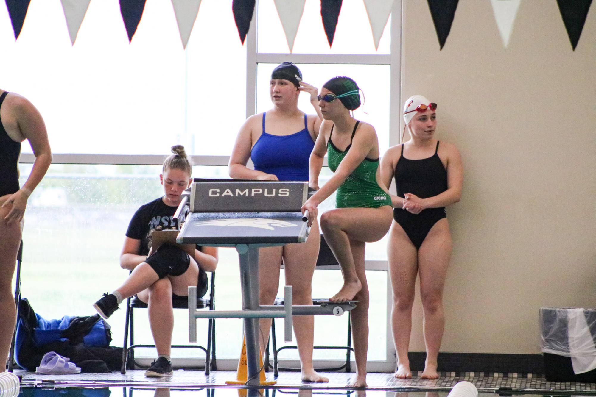 Girls Swim at Campus (Photos by Kaelyn Kissack)
