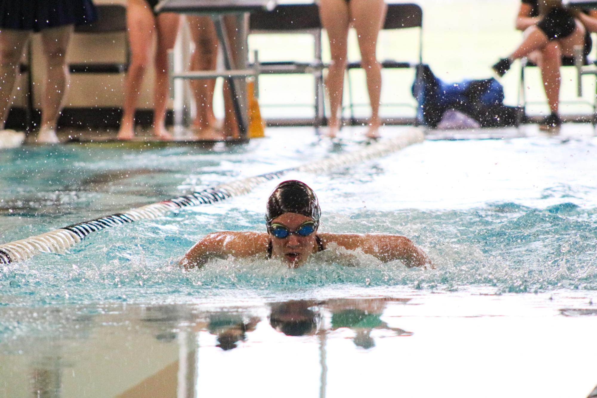 Girls Swim at Campus (Photos by Kaelyn Kissack)