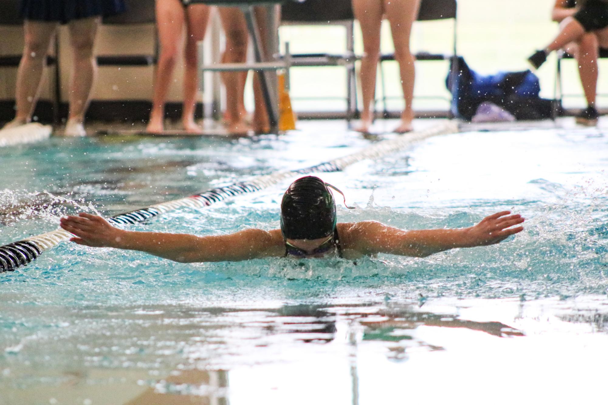 Girls Swim at Campus (Photos by Kaelyn Kissack)