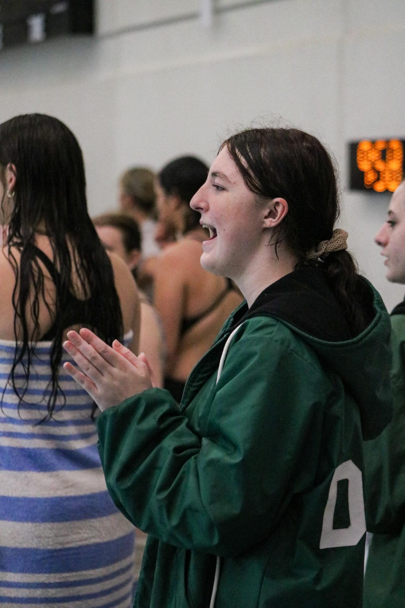 Girls Swim at Campus (Photos by Kaelyn Kissack)