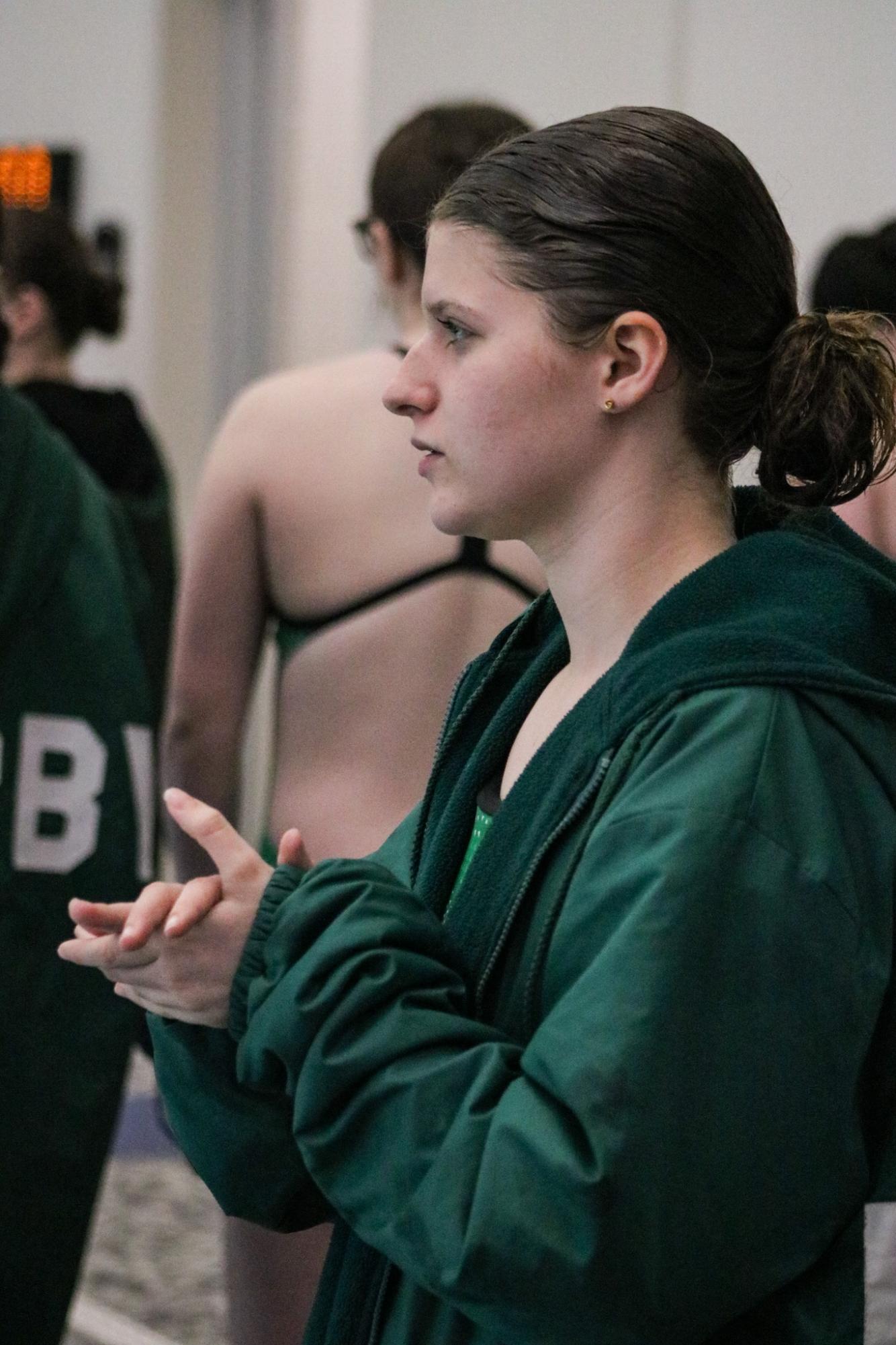Girls Swim at Campus (Photos by Kaelyn Kissack)
