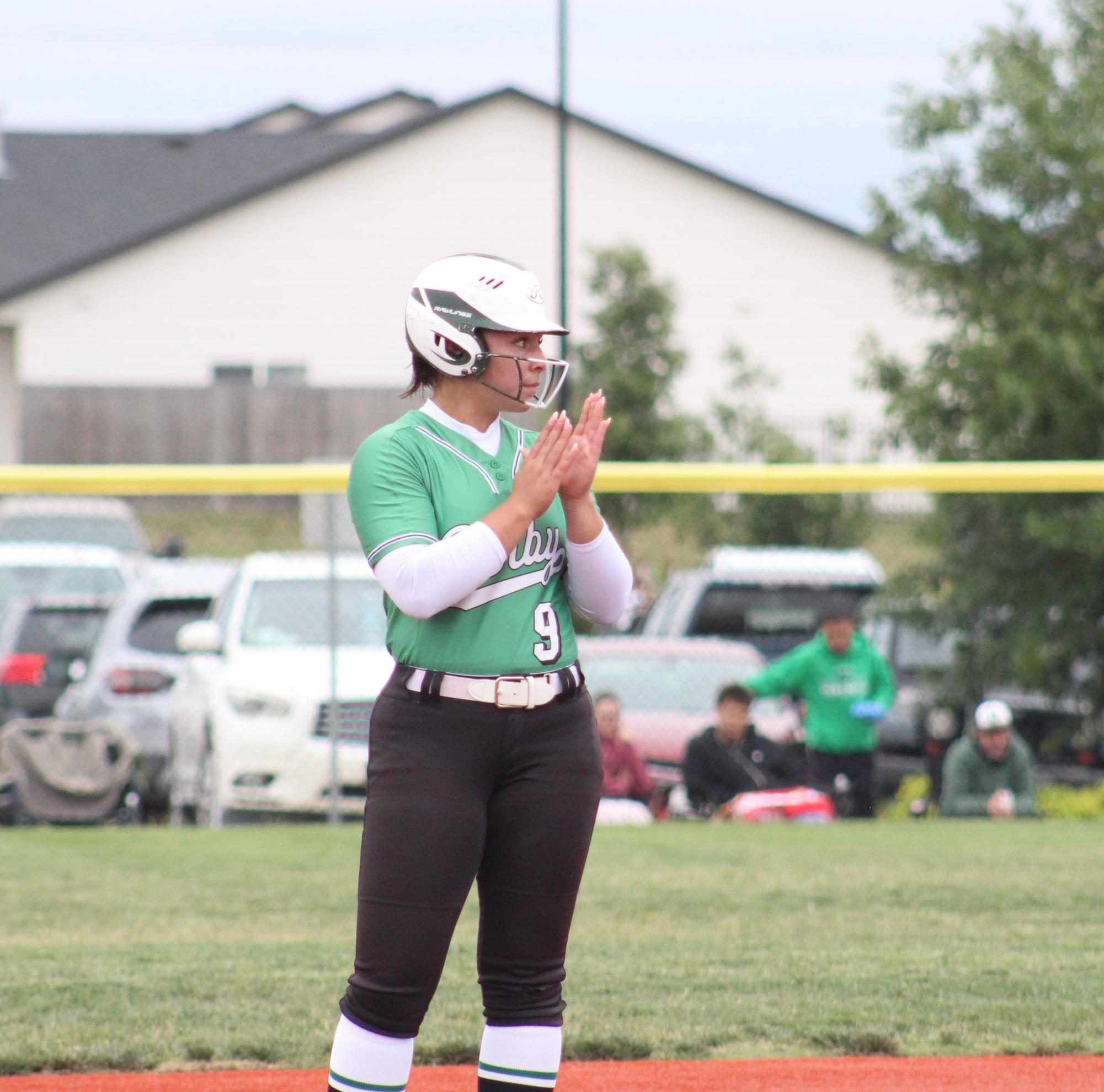 Varsity Softball Game 1 of Regionals vs. Junction City (Photos by Bree Stuhlsatz)