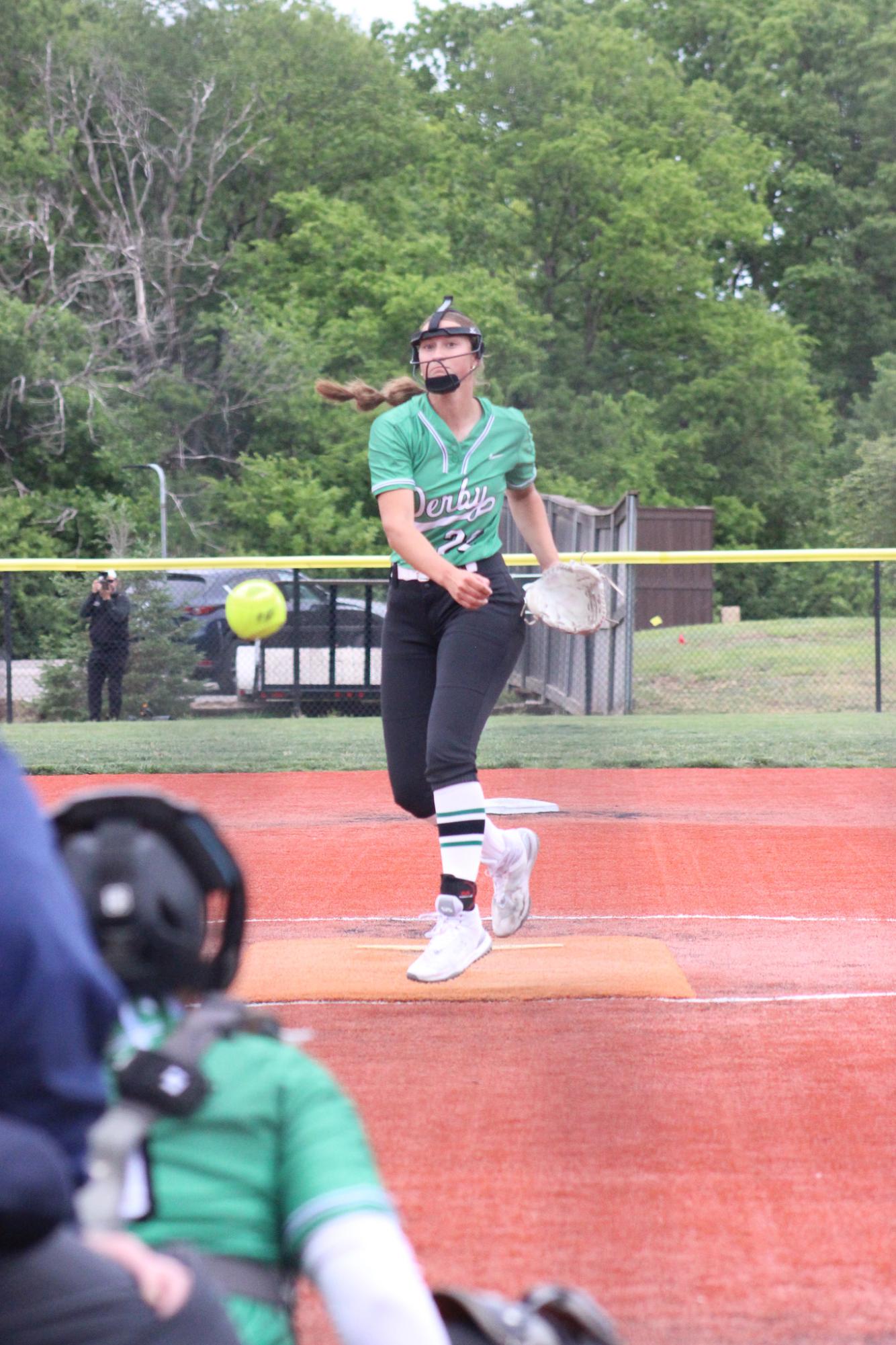 Varsity Softball Game 2 of Regionals vs. Manhattan (Photos by Bree Stuhlsatz)