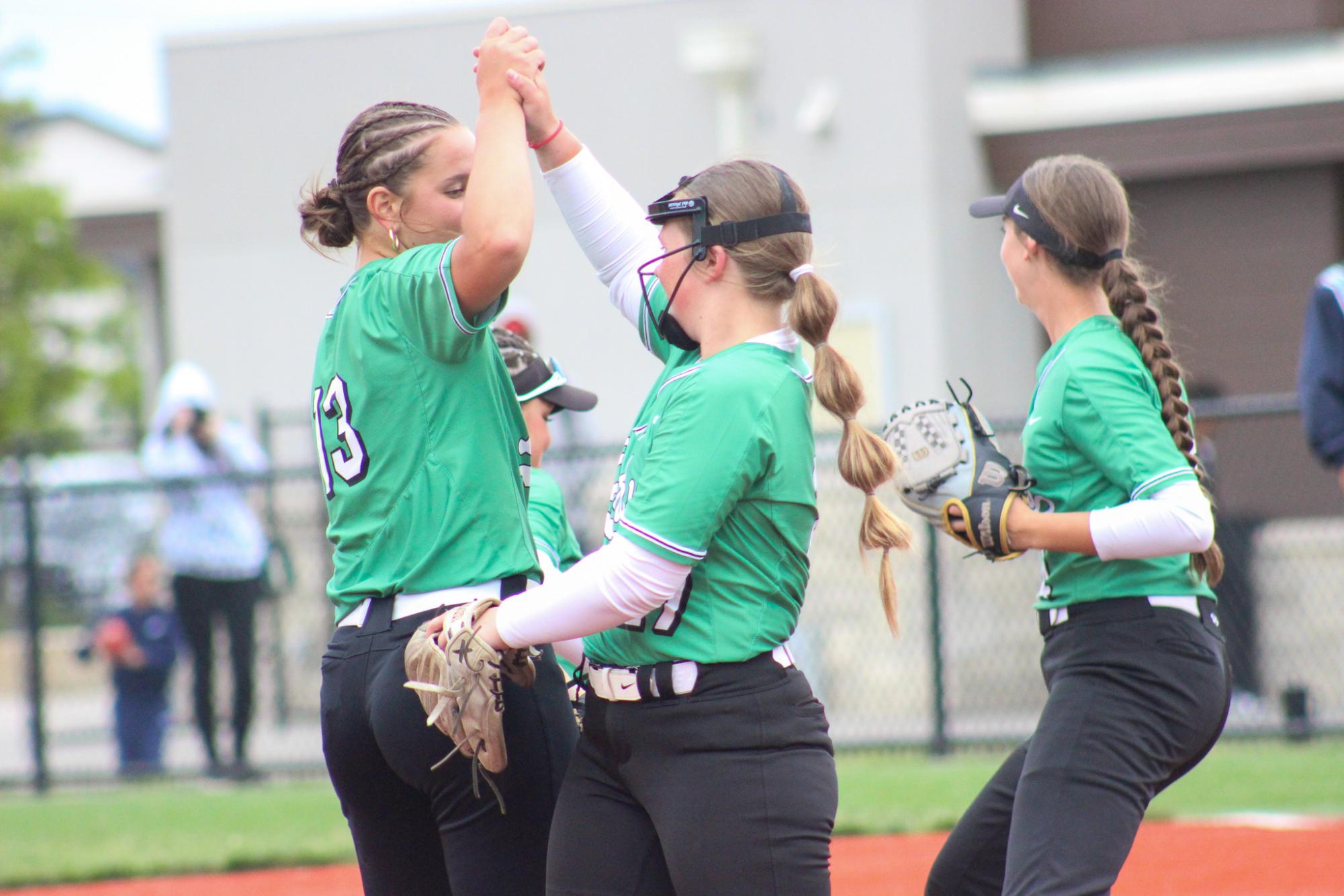 Varsity Softball Game 2 of Regionals vs. Manhattan (Photos by Bree Stuhlsatz)