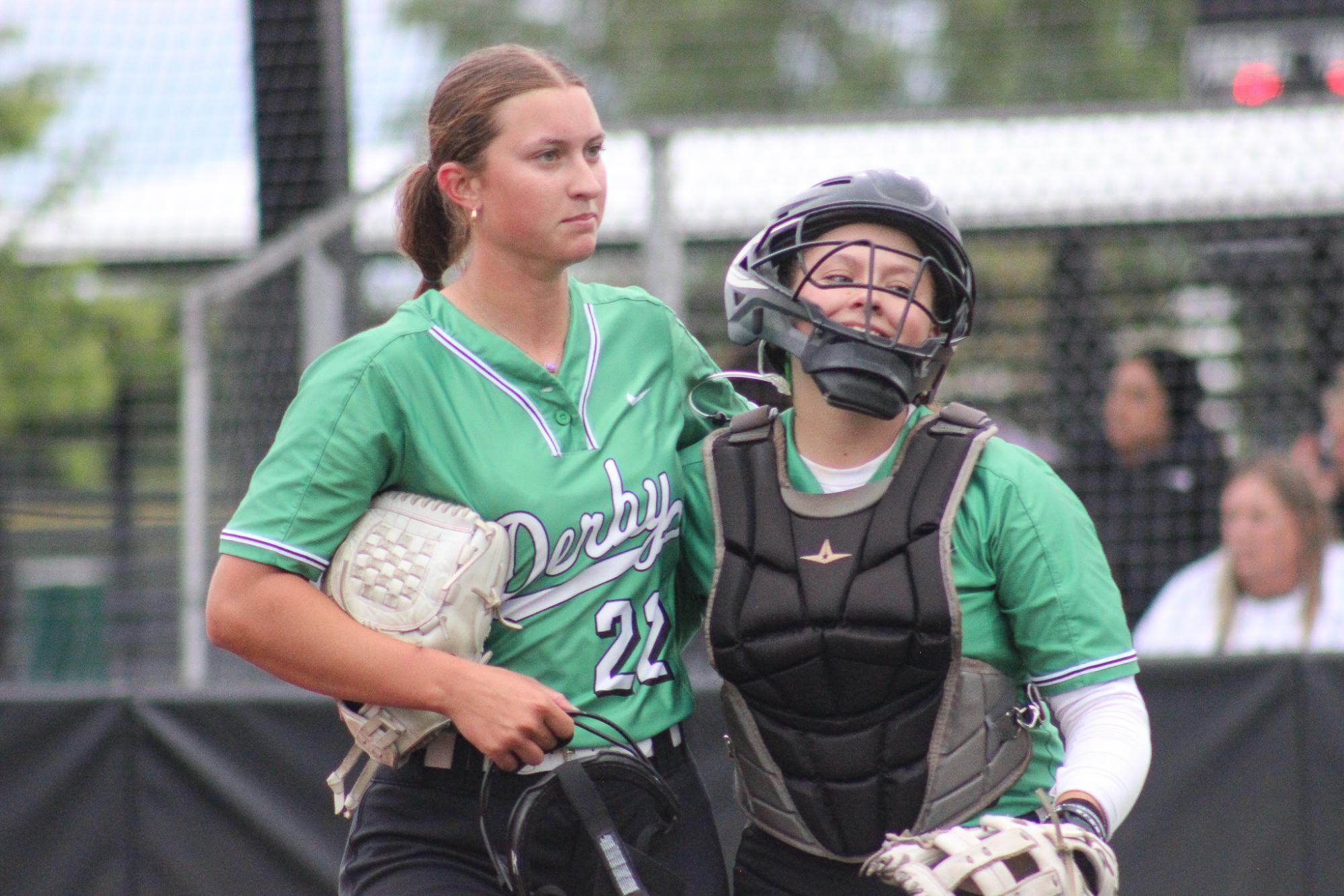 Varsity Softball Game 2 of Regionals vs. Manhattan (Photos by Bree Stuhlsatz)