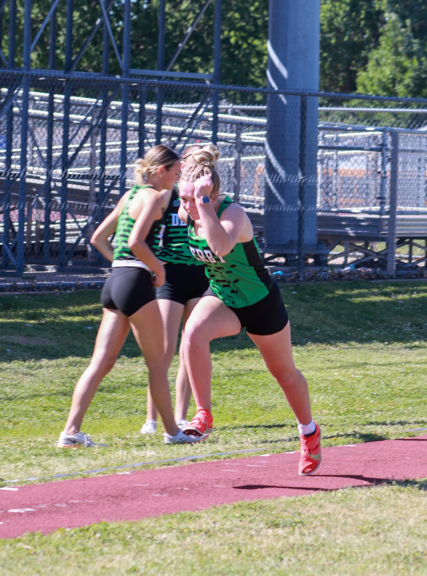 Track meet at campus (Photos by Delainey Stephenson)