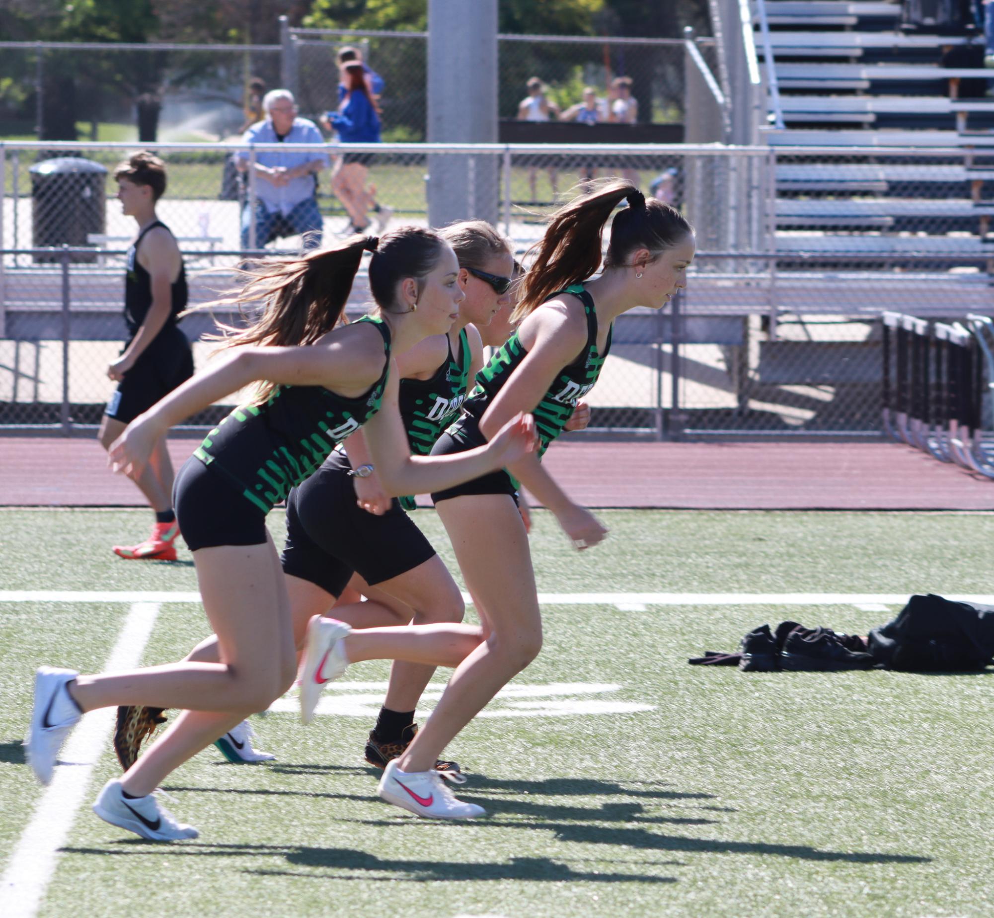 Track meet at campus (Photos by Delainey Stephenson)
