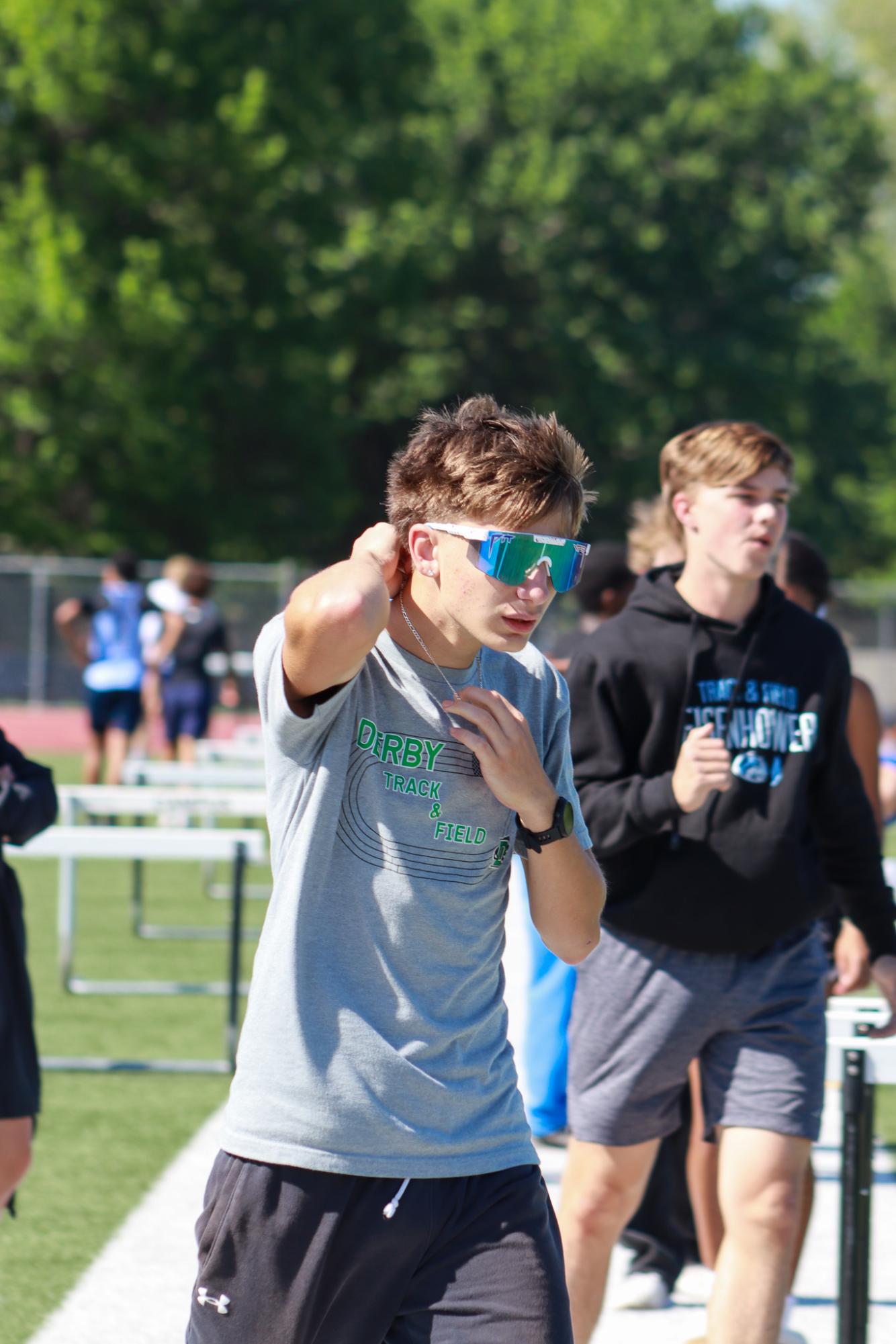 Track meet at campus (Photos by Delainey Stephenson)
