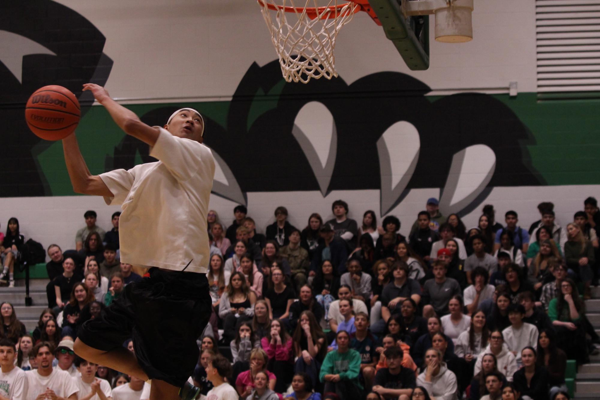 Student v Staff basketball (Photos by Samuel Shulda)