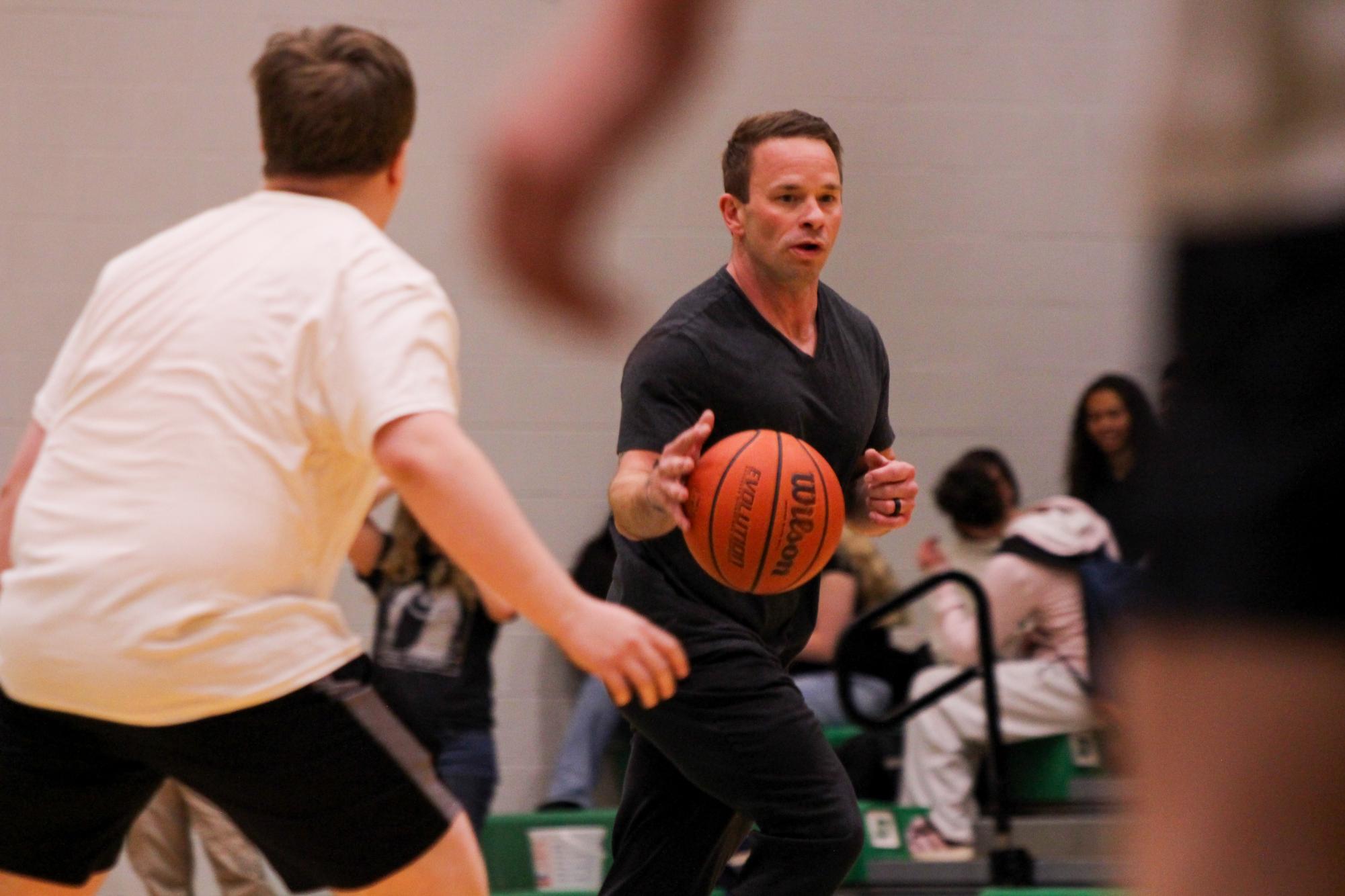 Student v Staff basketball (Photos by Samuel Shulda)