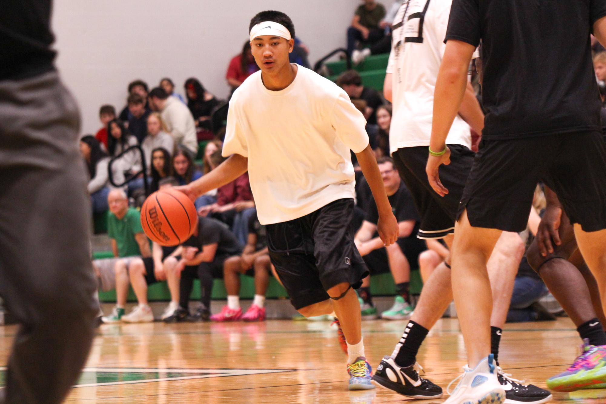 Student v Staff basketball (Photos by Samuel Shulda)