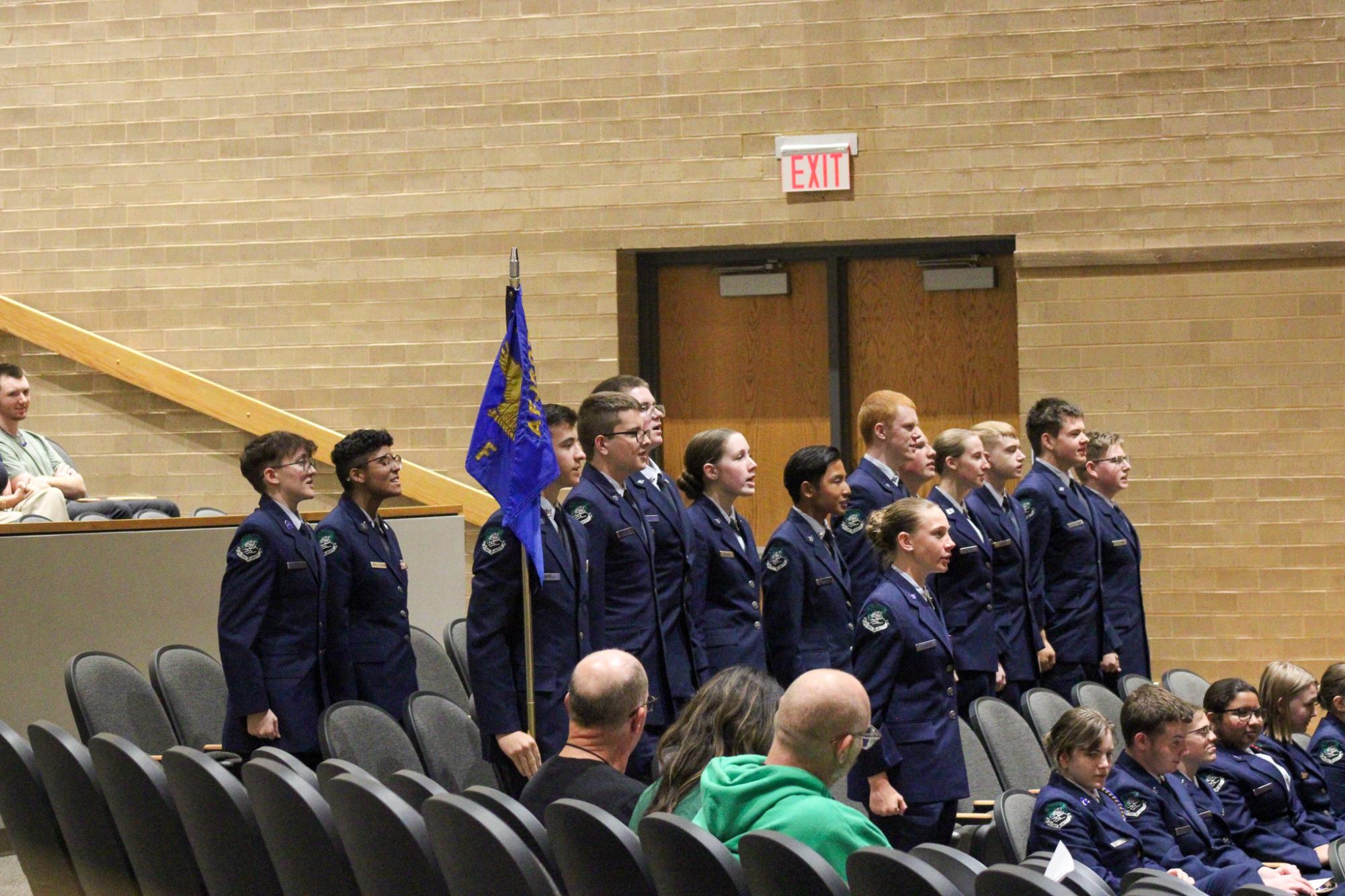 AFJROTC Ceremony (Photos by Janie Edwards)