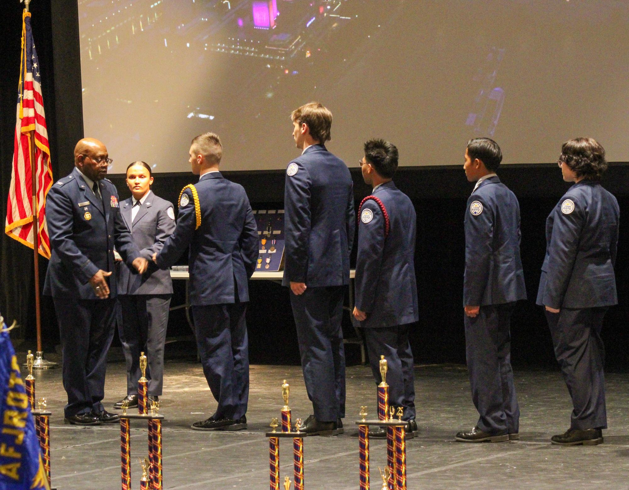 AFJROTC Ceremony (Photos by Janie Edwards)