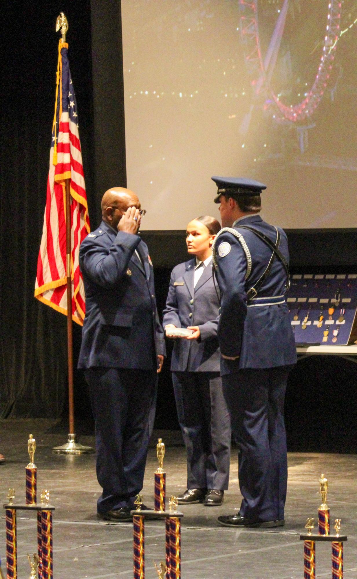 AFJROTC Ceremony (Photos by Janie Edwards)