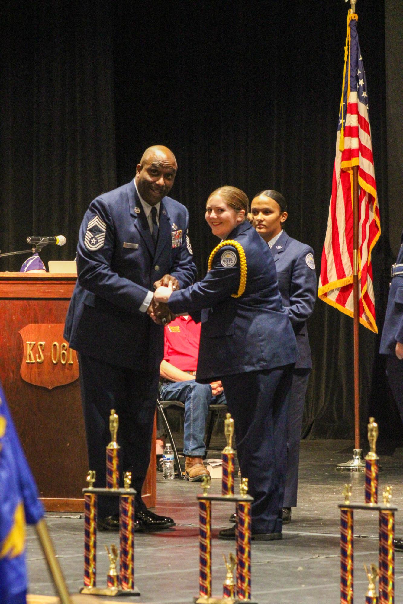 AFJROTC Ceremony (Photos by Janie Edwards)