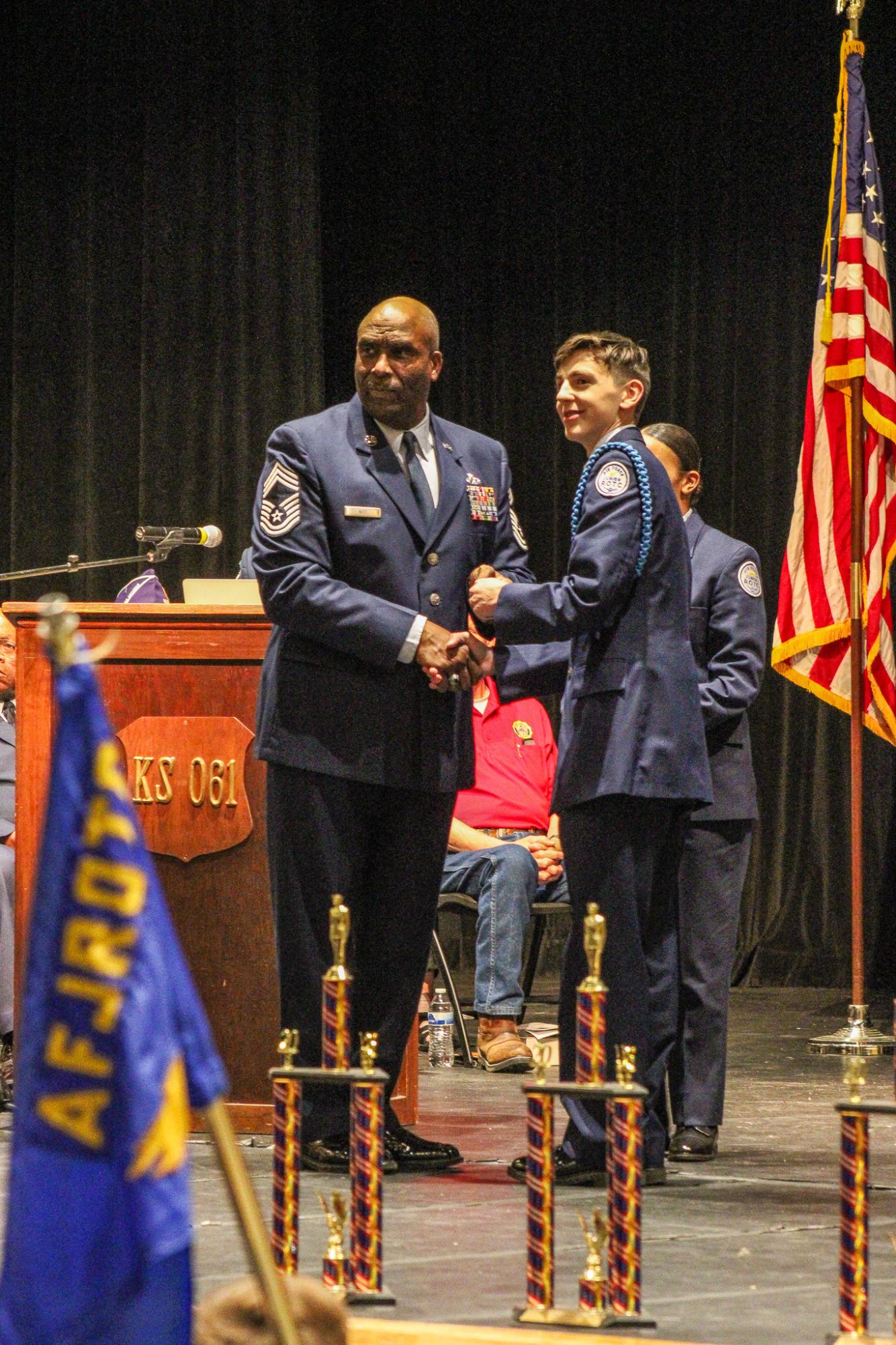 AFJROTC Ceremony (Photos by Janie Edwards)
