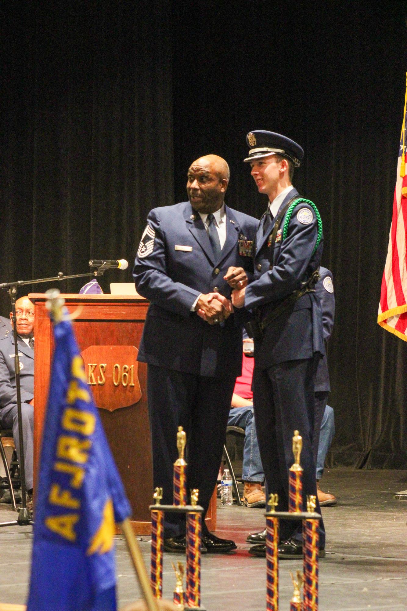 AFJROTC Ceremony (Photos by Janie Edwards)