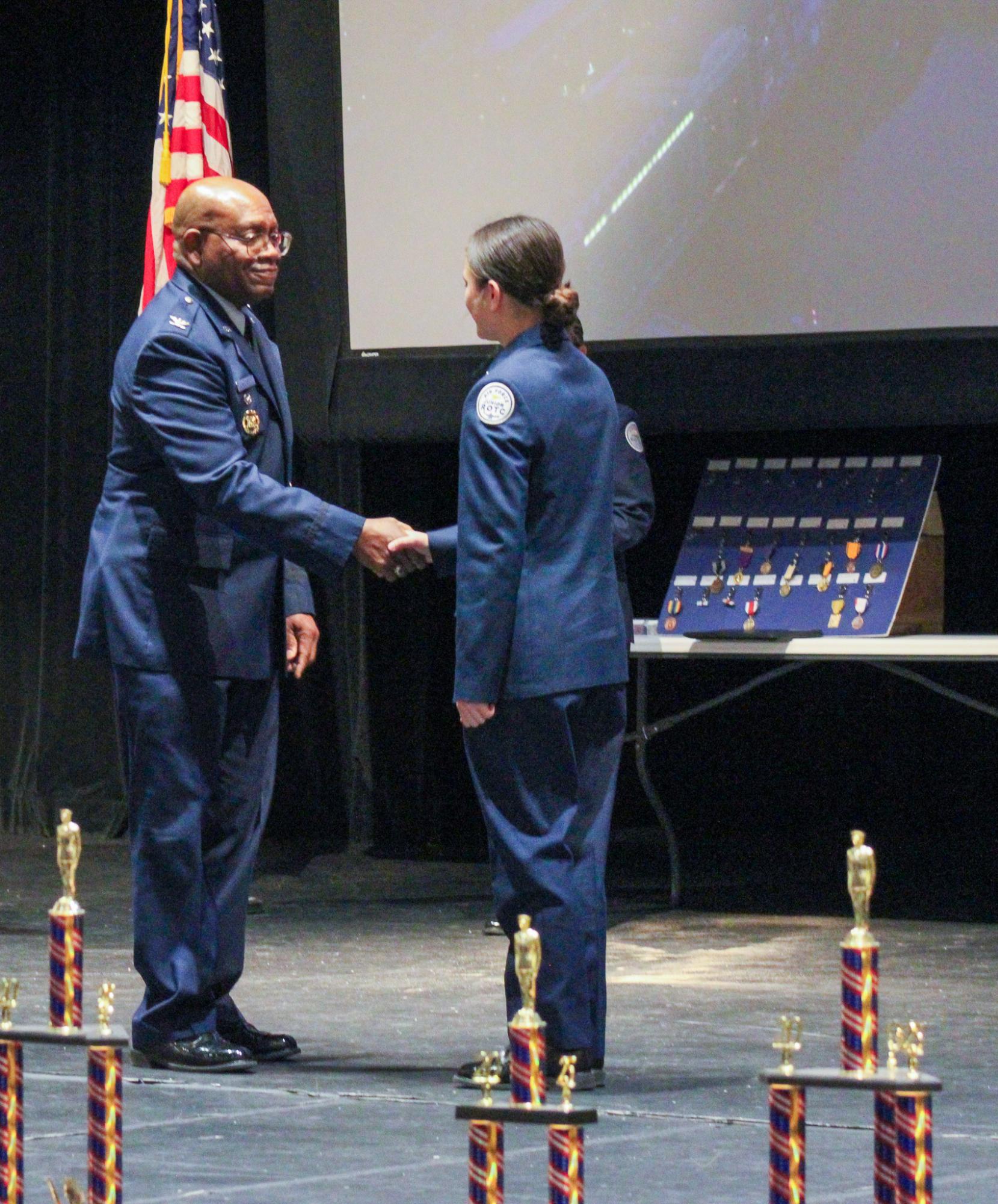 AFJROTC Ceremony (Photos by Janie Edwards)