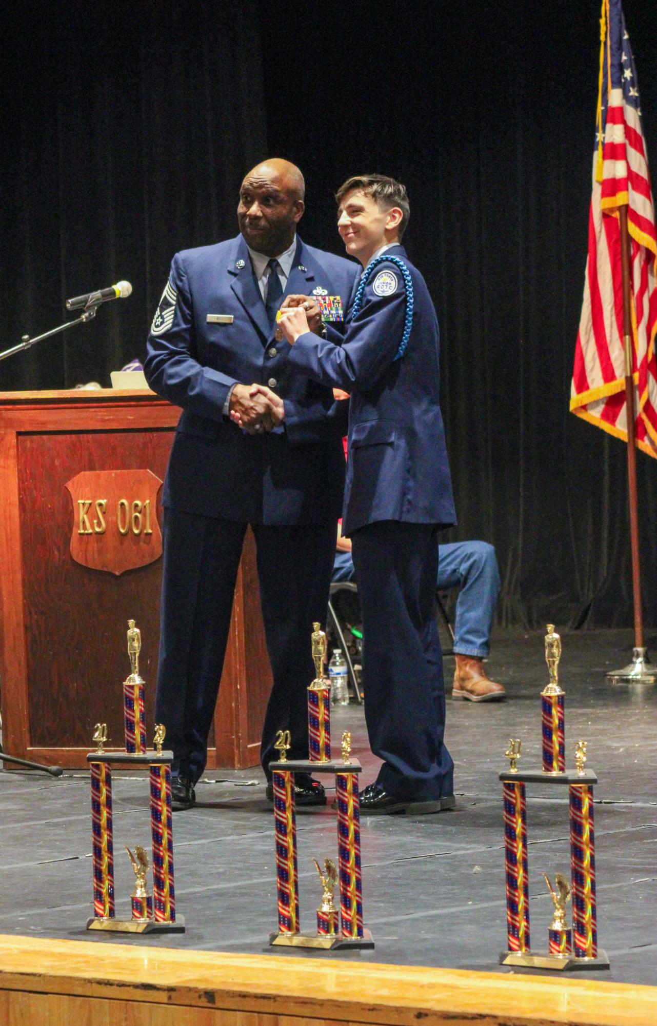AFJROTC Ceremony (Photos by Janie Edwards)