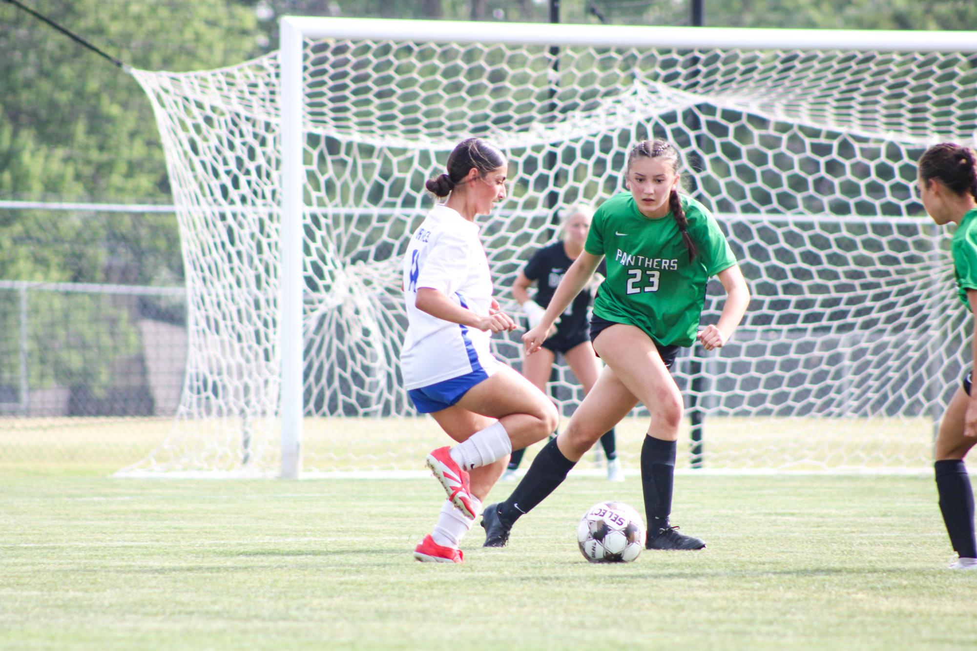 Varsity Girls Soccer First Round Regional vs. Wichita Northwest (Photos by Kaelyn Kissack)