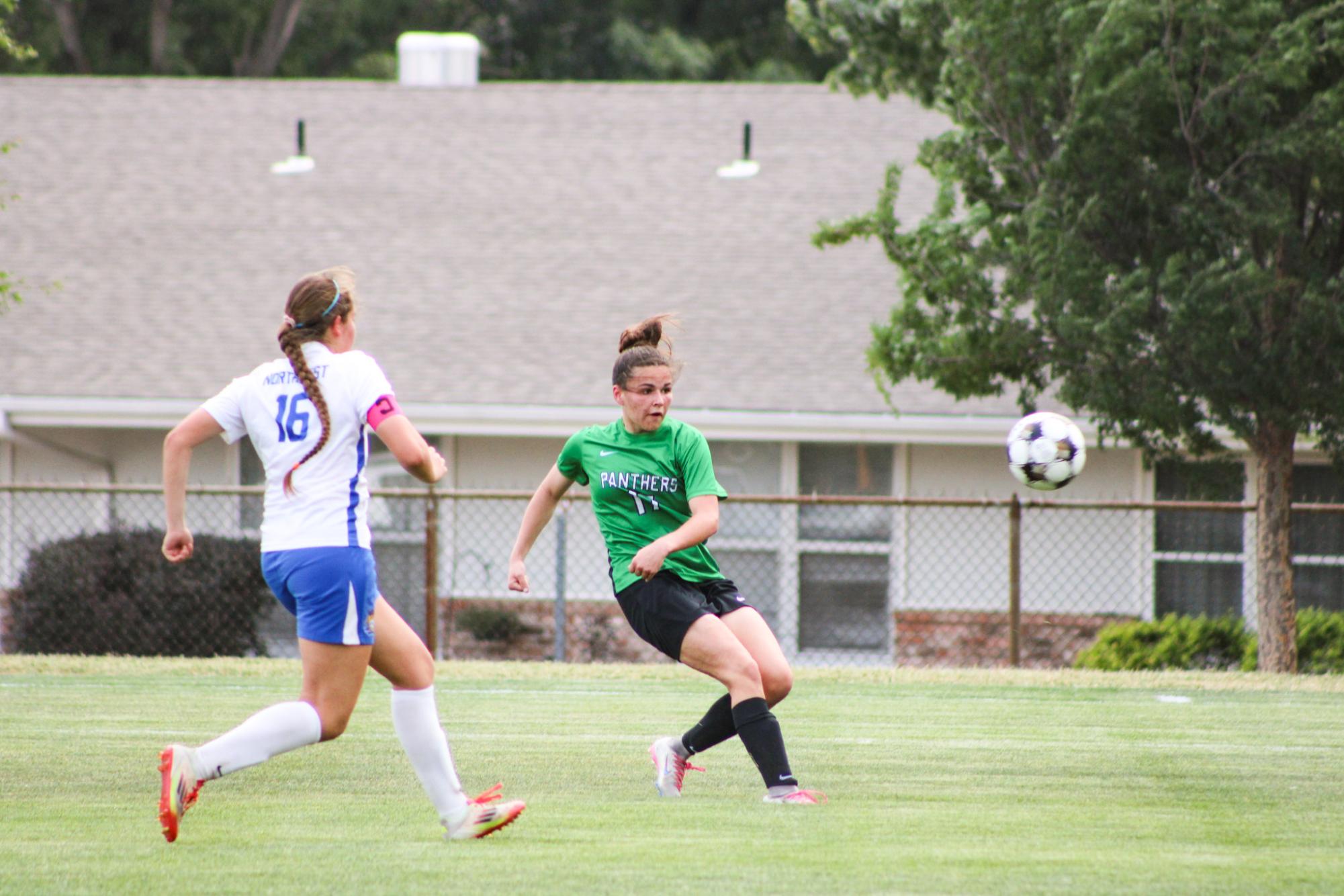 Varsity Girls Soccer First Round Regional vs. Wichita Northwest (Photos by Kaelyn Kissack)