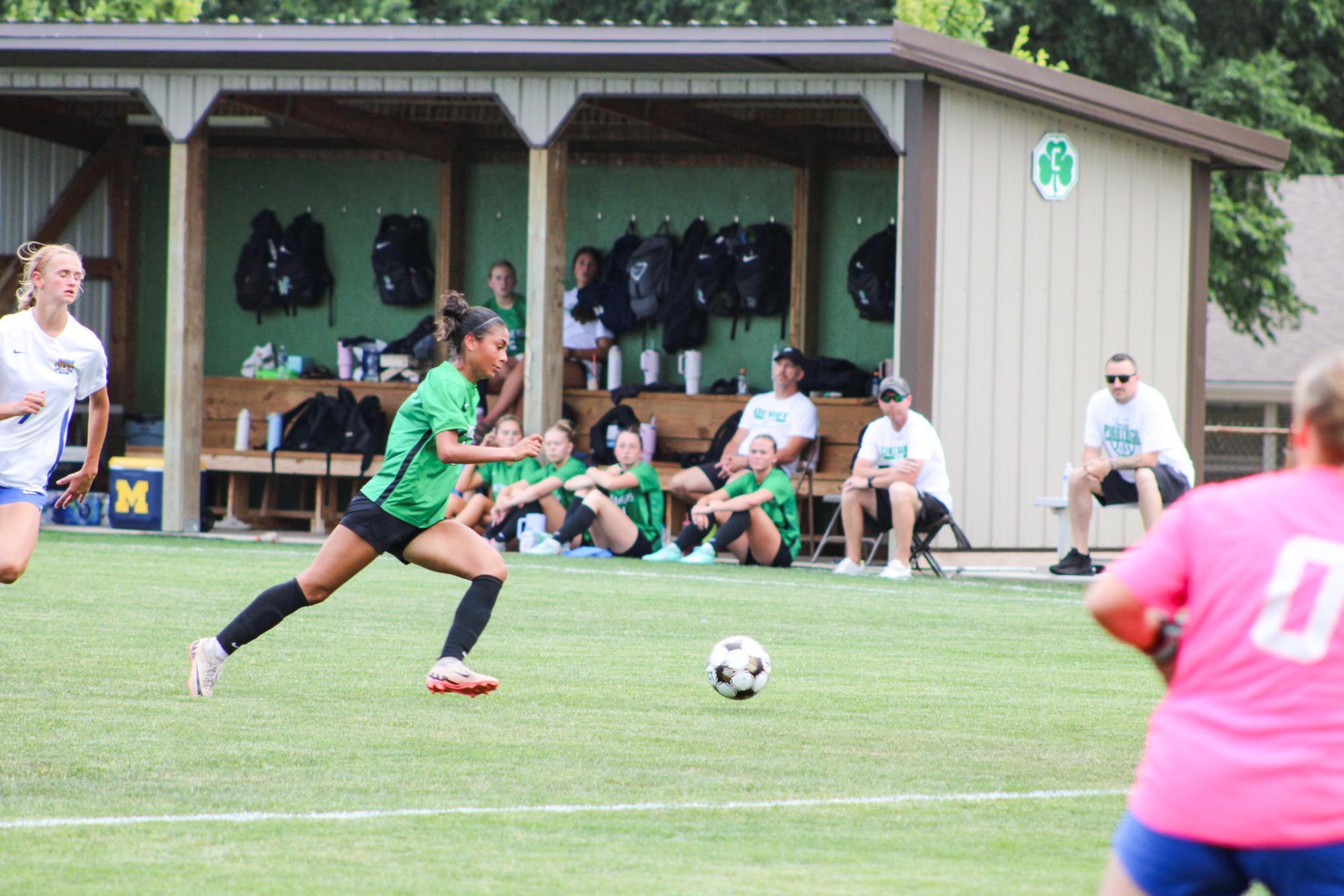 Varsity Girls Soccer First Round Regional vs. Wichita Northwest (Photos by Kaelyn Kissack)