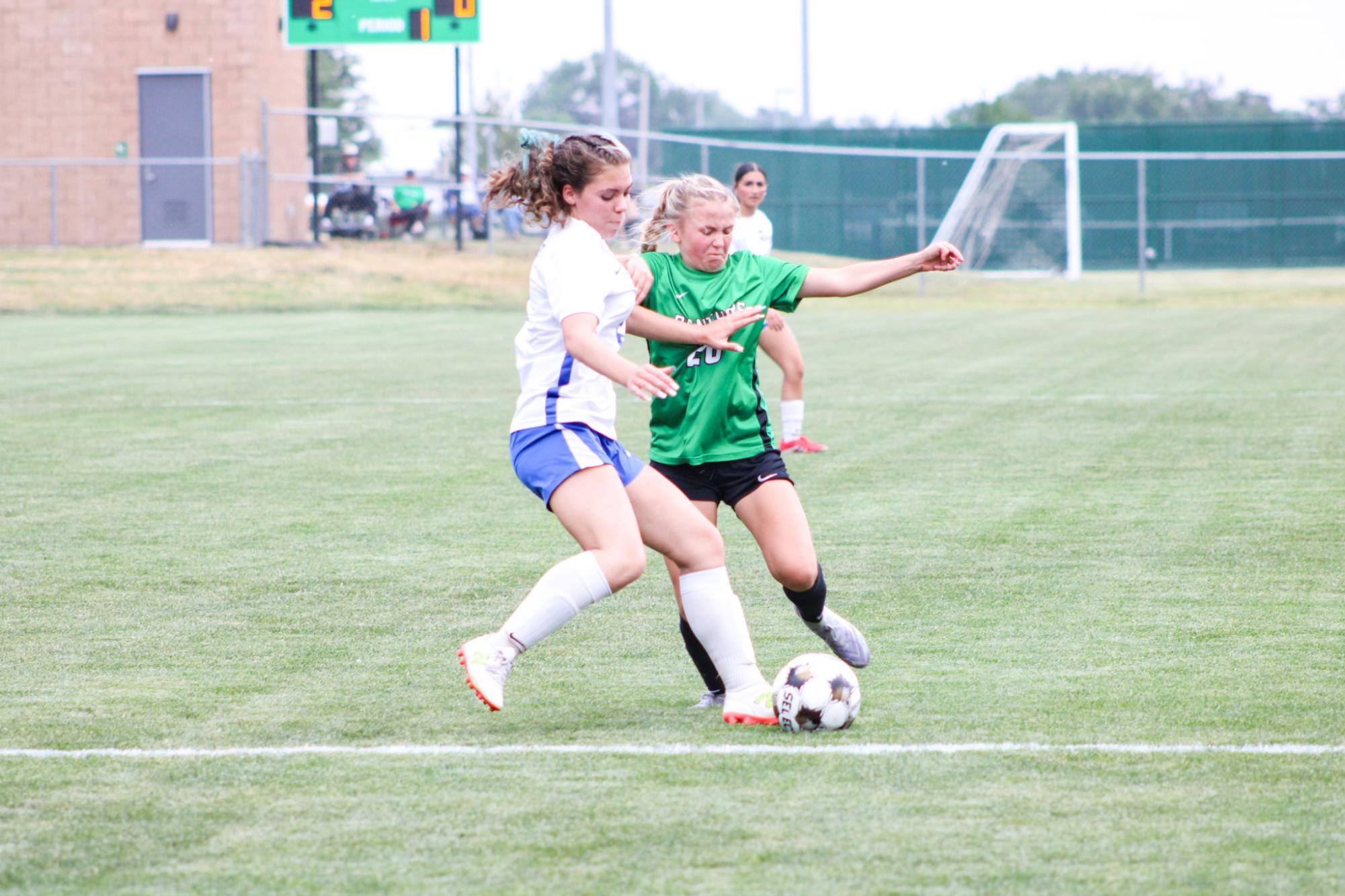 Varsity Girls Soccer First Round Regional vs. Wichita Northwest (Photos by Kaelyn Kissack)