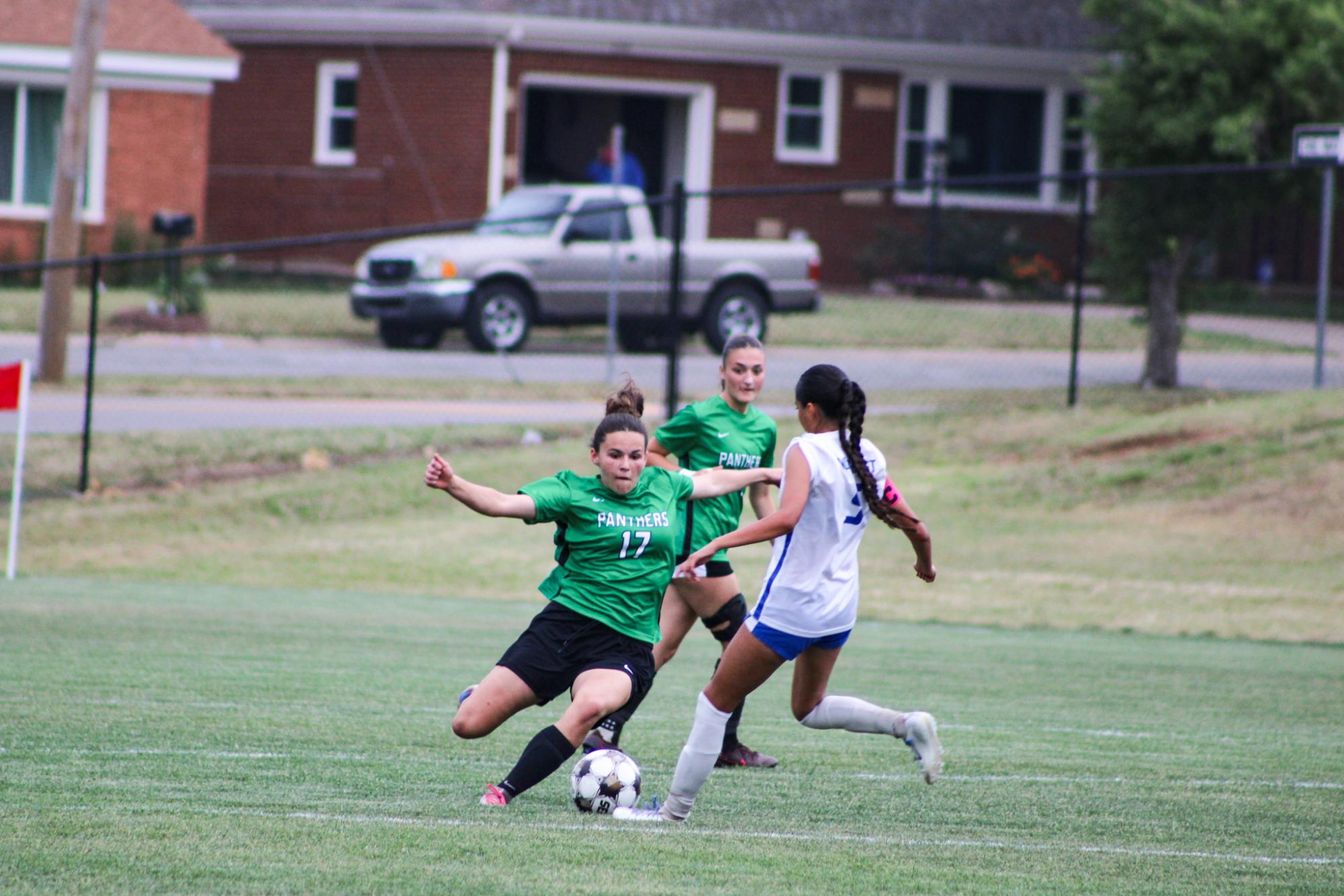 Varsity Girls Soccer First Round Regional vs. Wichita Northwest (Photos by Kaelyn Kissack)