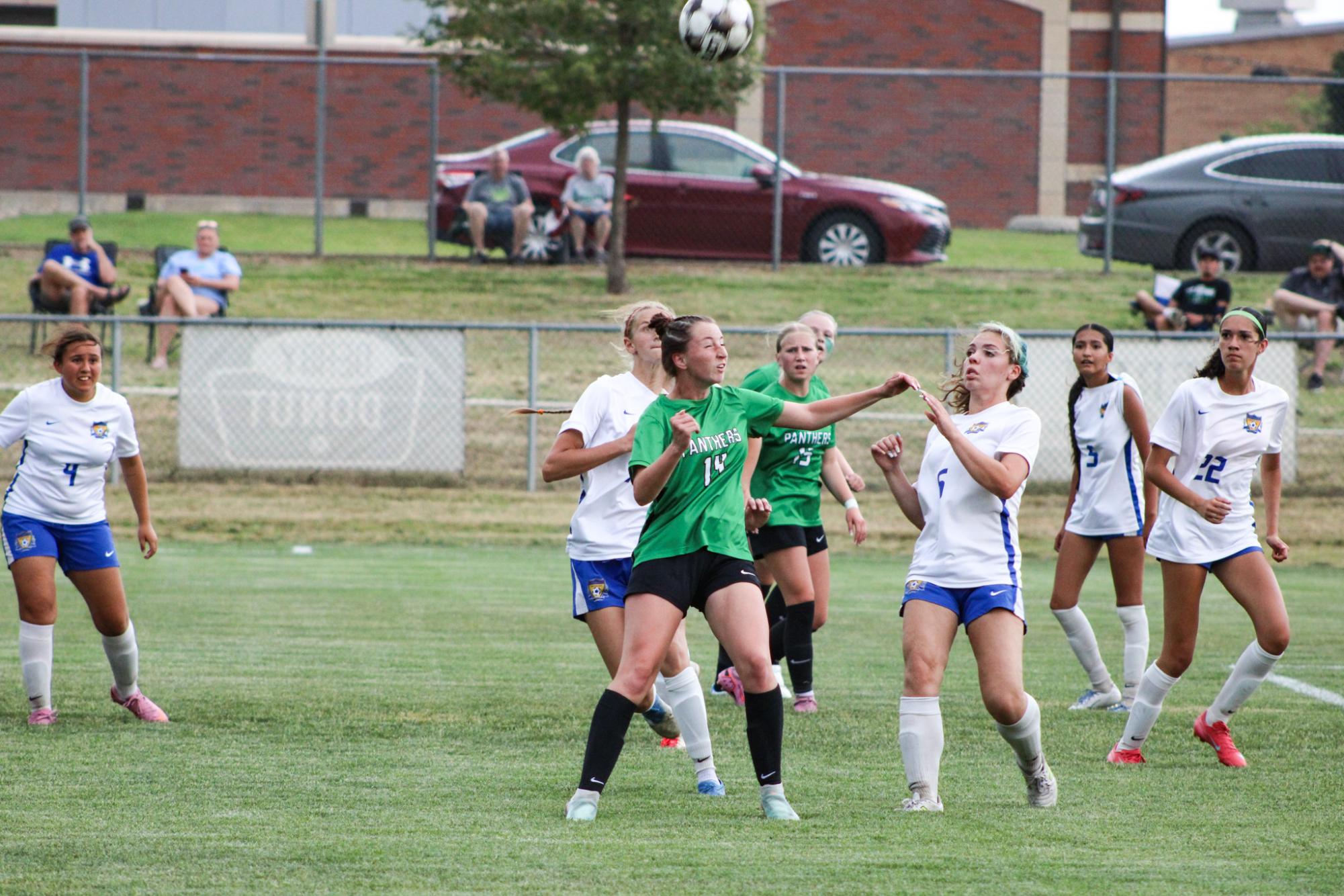 Varsity Girls Soccer First Round Regional vs. Wichita Northwest (Photos by Kaelyn Kissack)