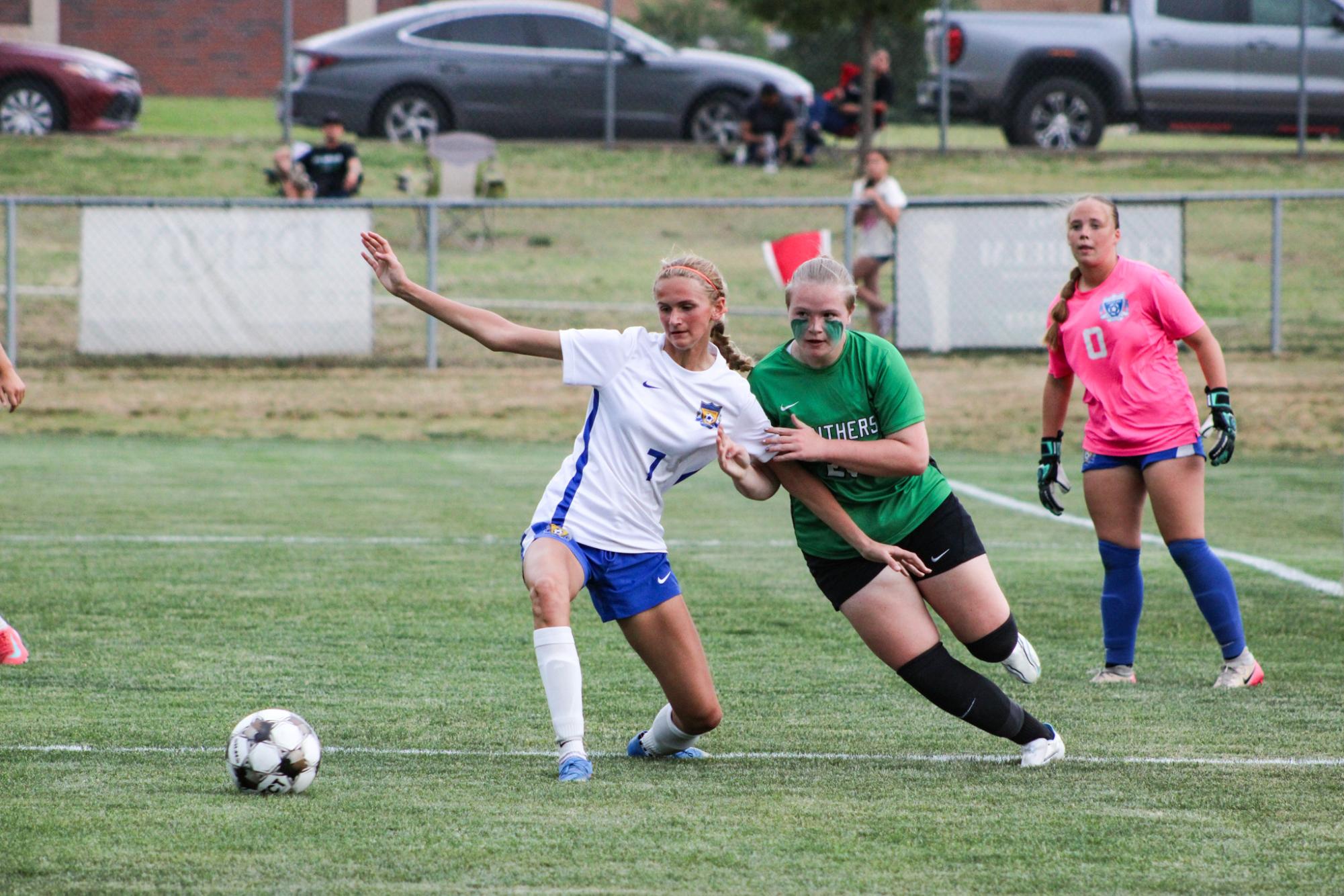 Varsity Girls Soccer First Round Regional vs. Wichita Northwest (Photos by Kaelyn Kissack)