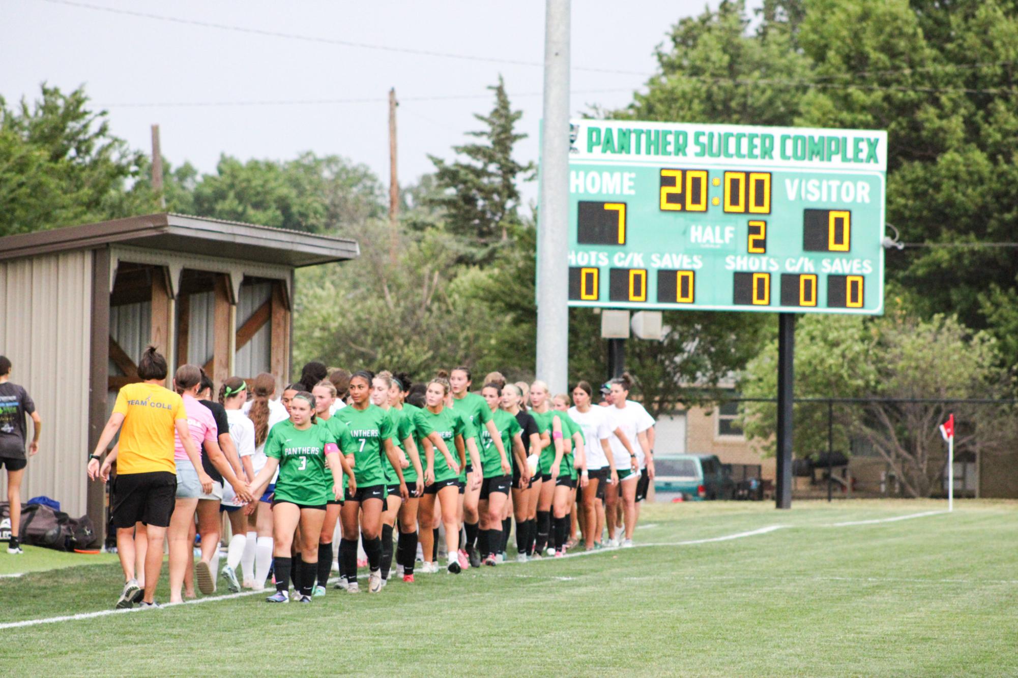 Varsity Girls Soccer First Round Regional vs. Wichita Northwest (Photos by Kaelyn Kissack)