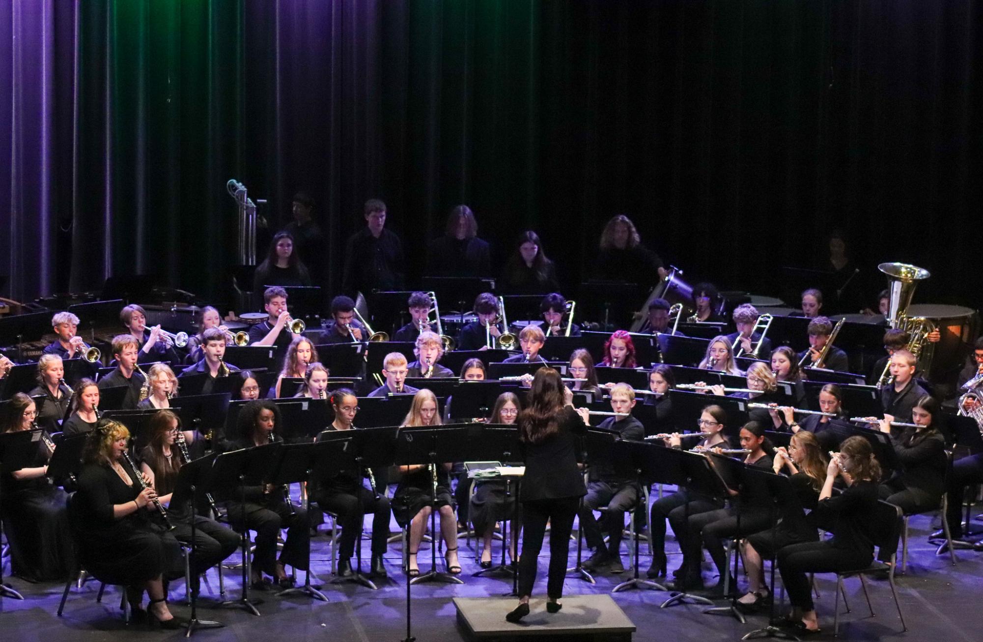 Concert Band, Symphonic Band, and Wind Ensemble Concert (Photos by Madison Hite)
