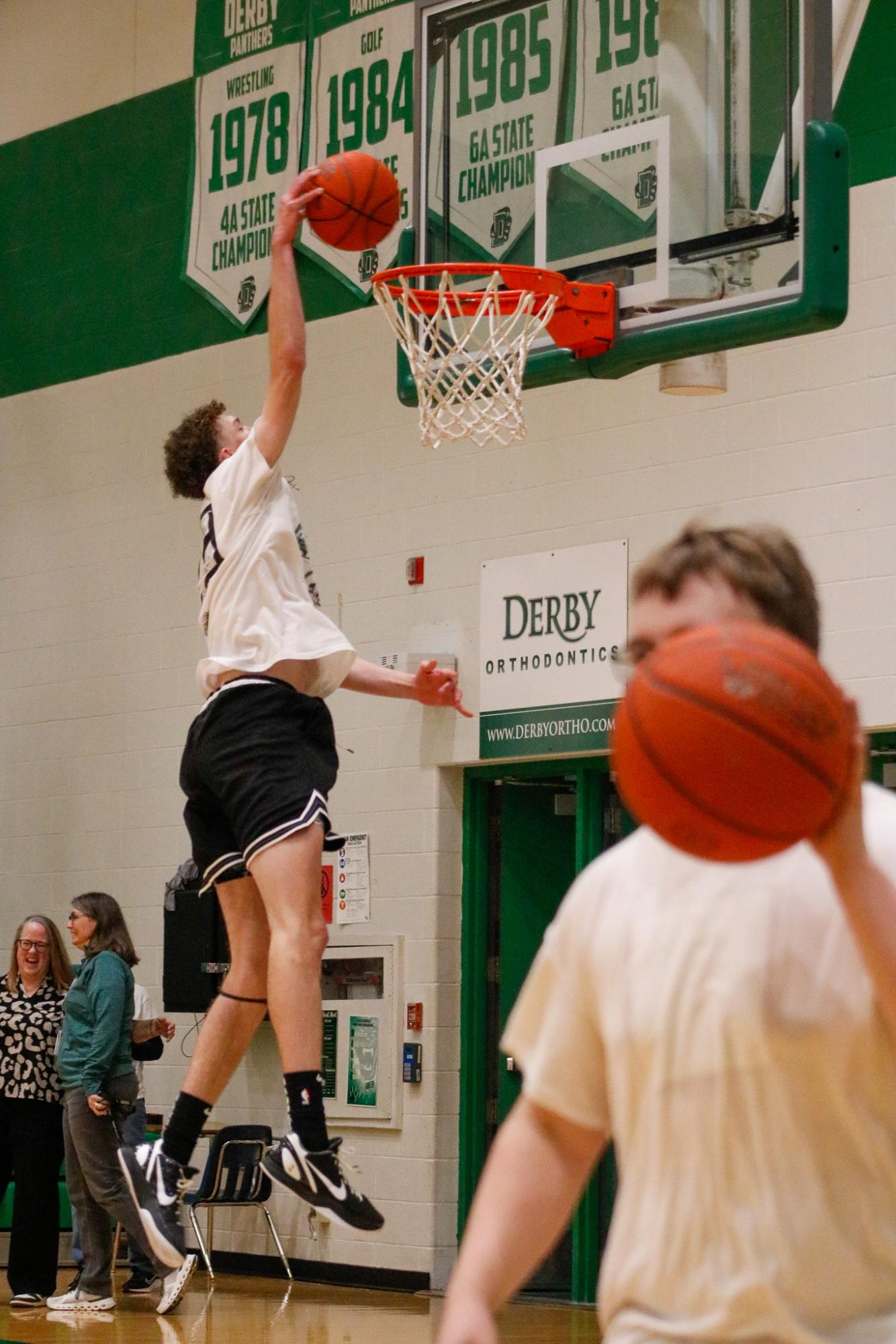 Senior vs. Staff ( Photos by Tristan Anderson )