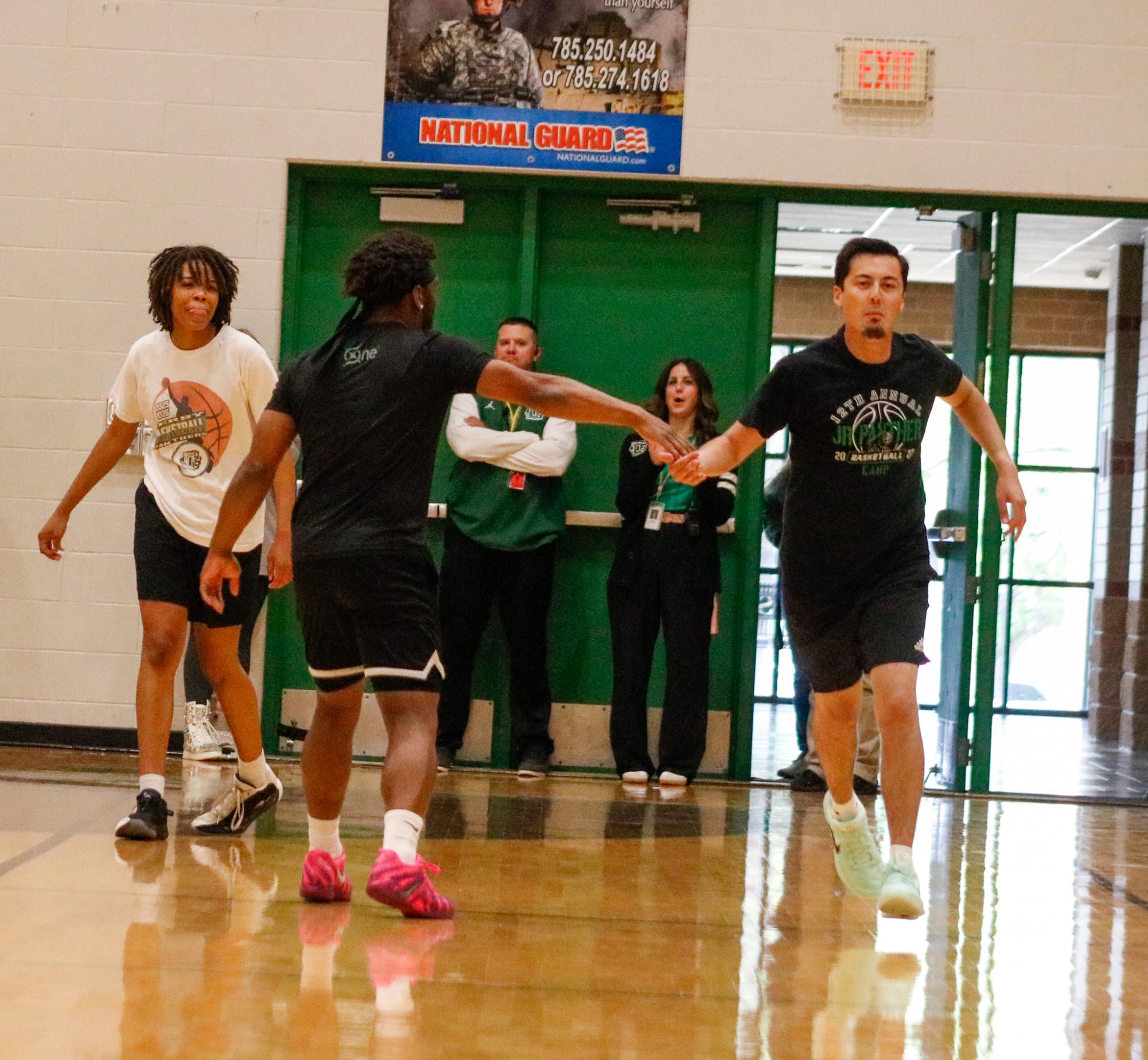Senior vs. Staff ( Photos by Tristan Anderson )