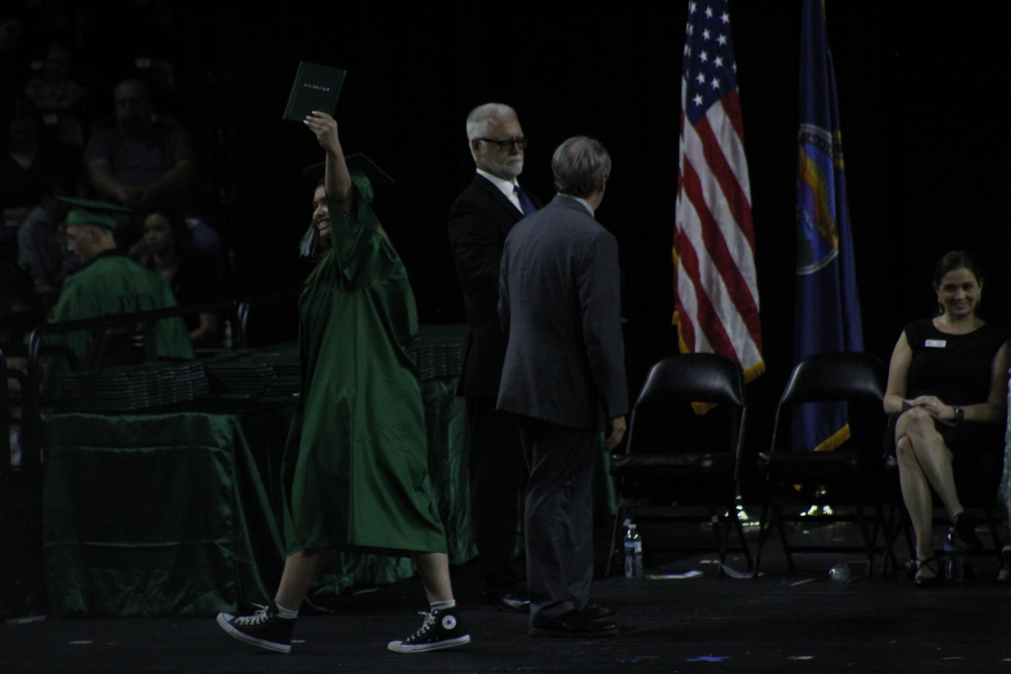 Celebrations across the stage (Photos by Liliana Diaz)