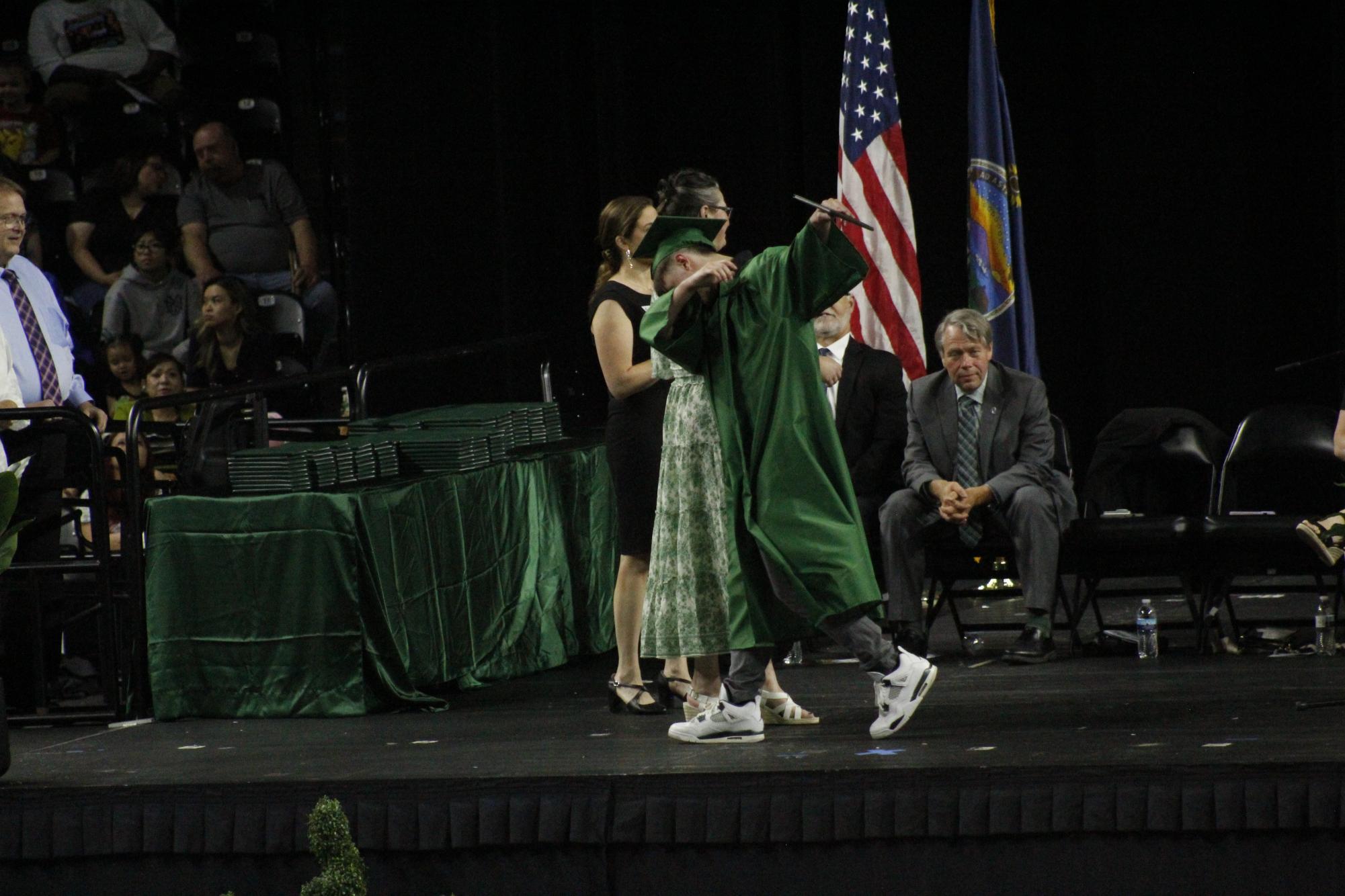 Celebrations across the stage (Photos by Liliana Diaz)
