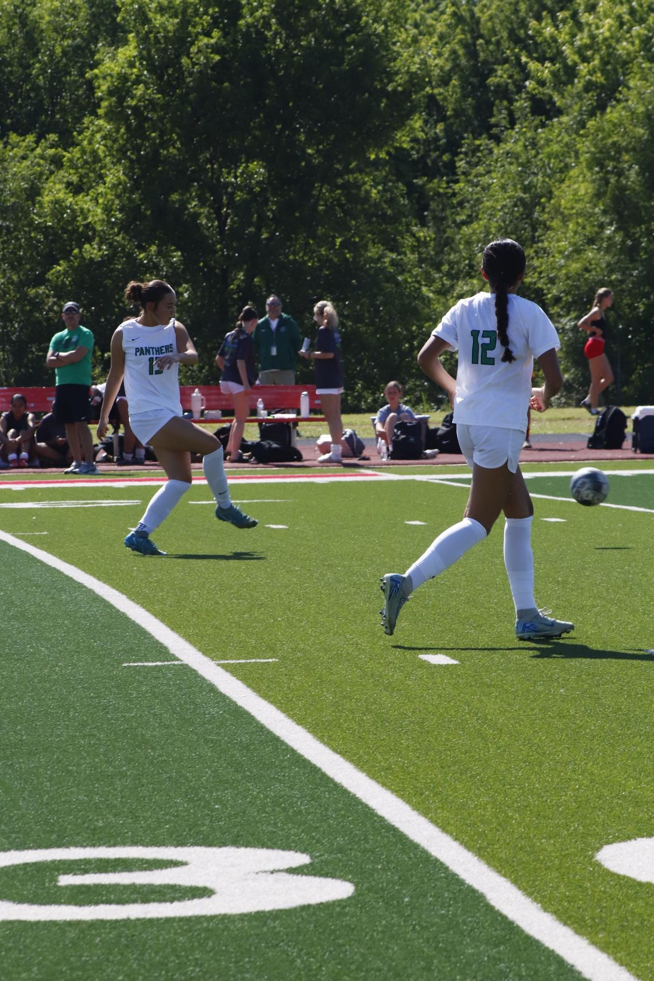 Varsity Girls soccer at North High (Photos by Maya Painchaud)