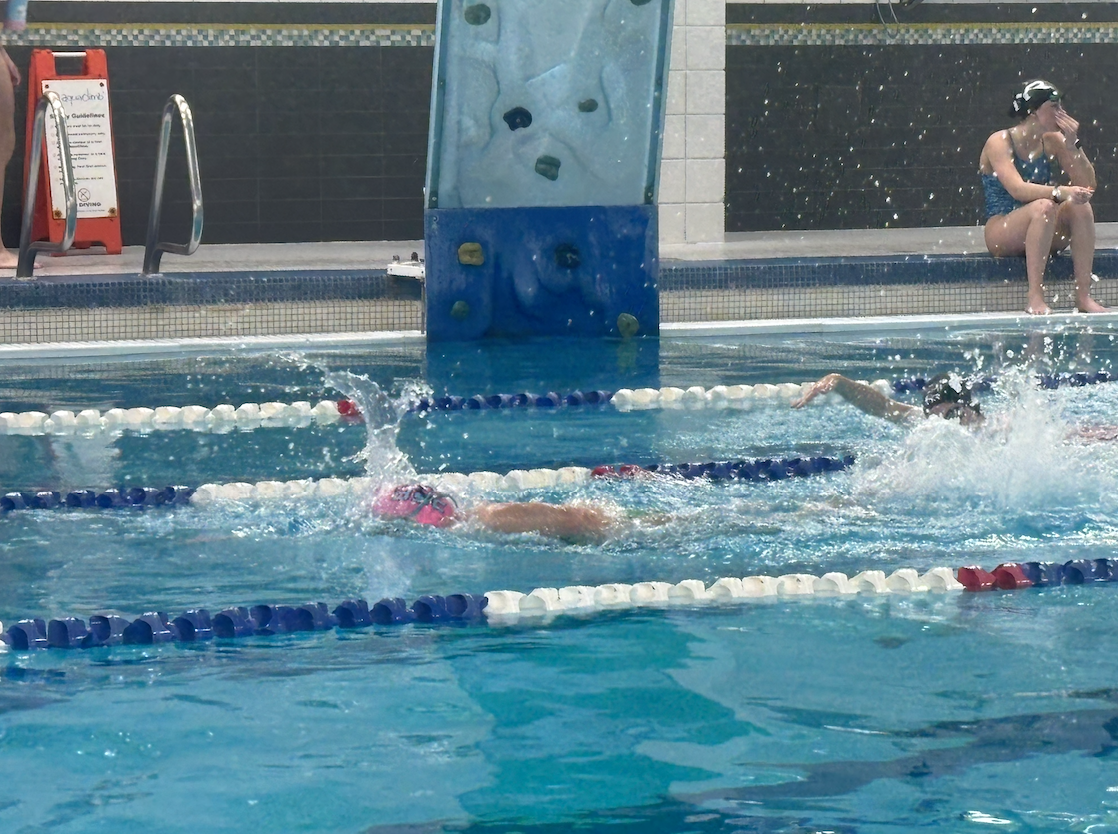 Hard work pays off for girls swim