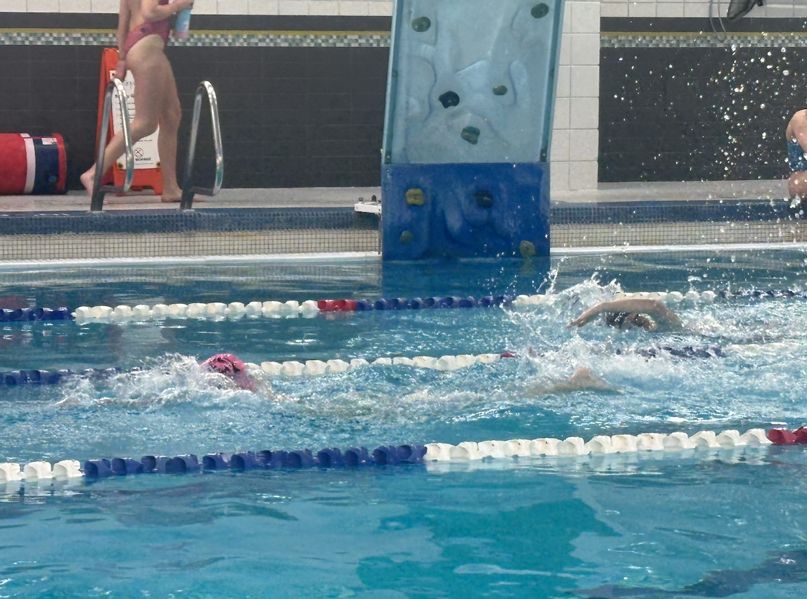 Hard work pays off for girls swim